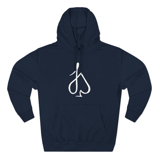 Jack Spade Playing Card Hoodie White print