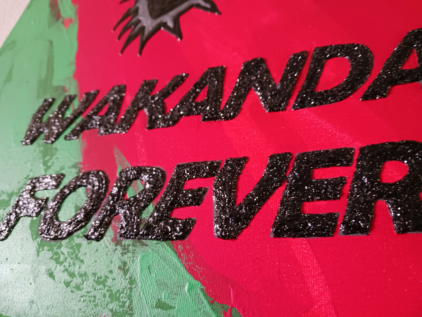 Black Panther Wakanda Forever Painting
