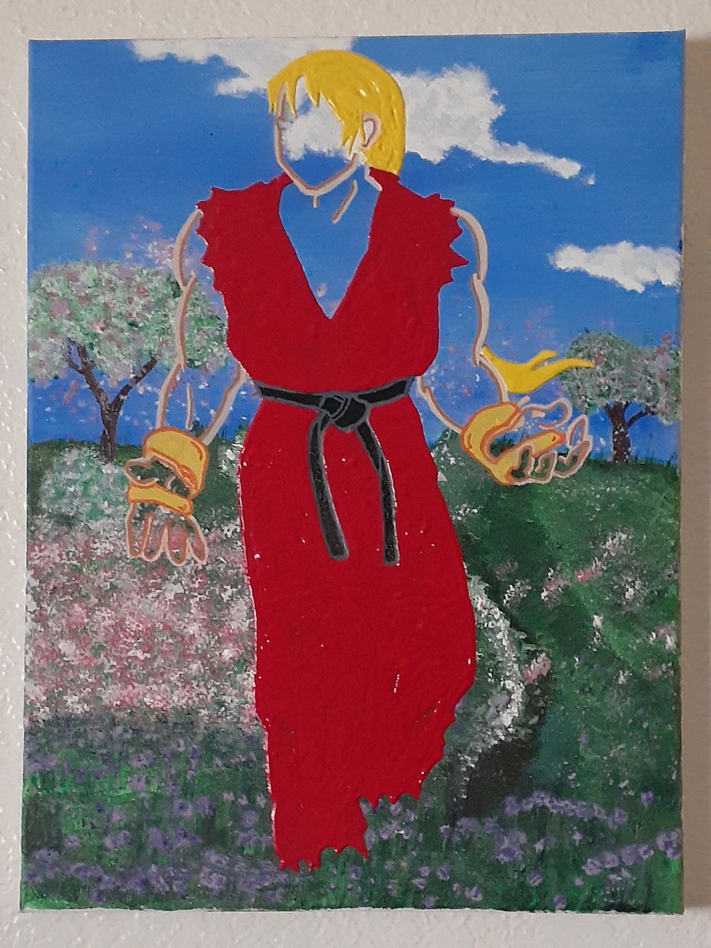 Ken Masters Street Fighter Canvas Art