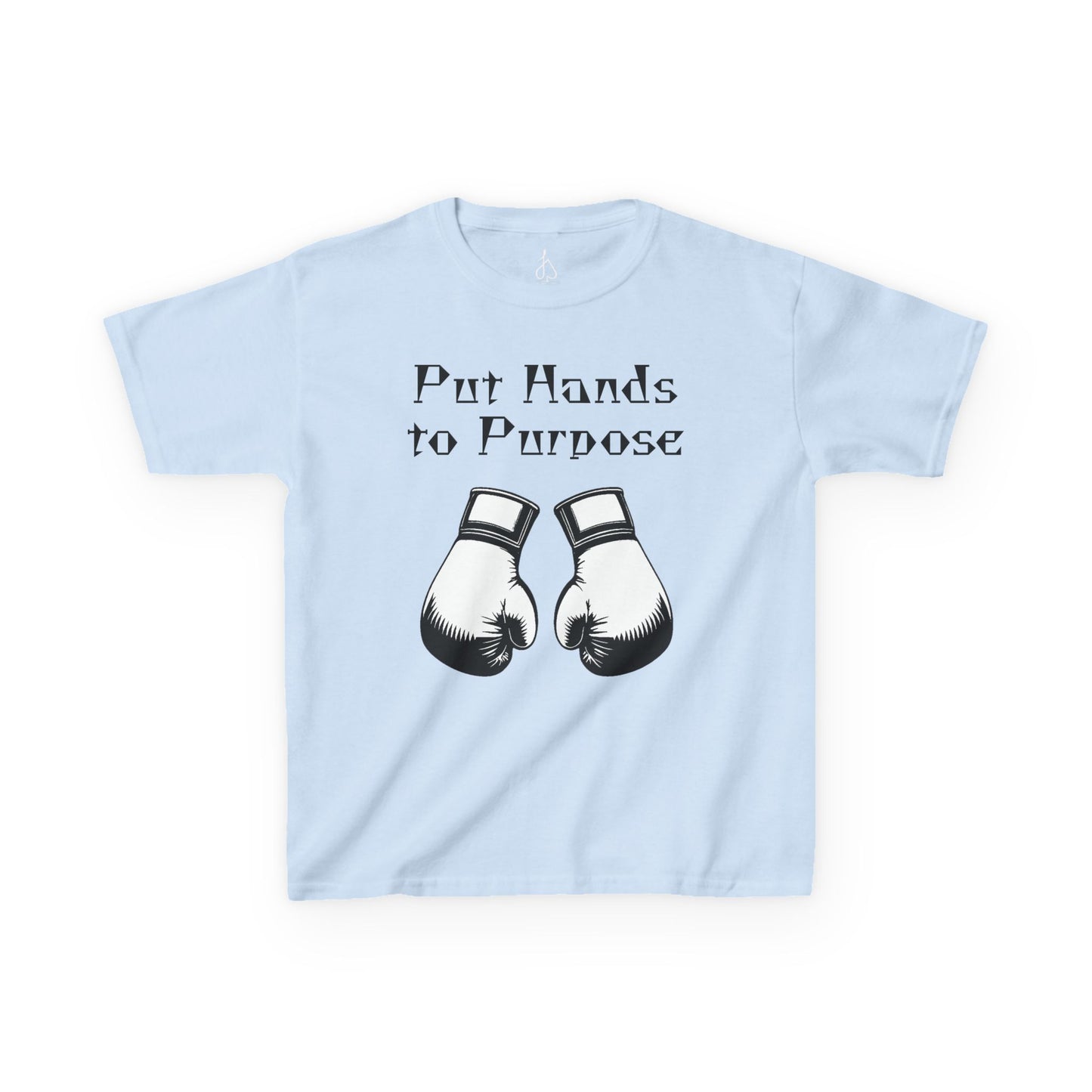 Kids Boxing Tee, "Put Hands to Purpose"