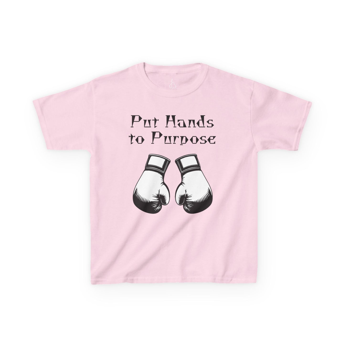 Kids Boxing Tee, "Put Hands to Purpose"