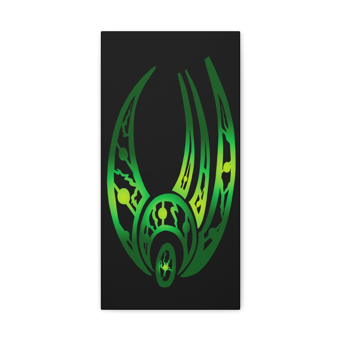 Custom Borg Logo Canvas Print Fan Art