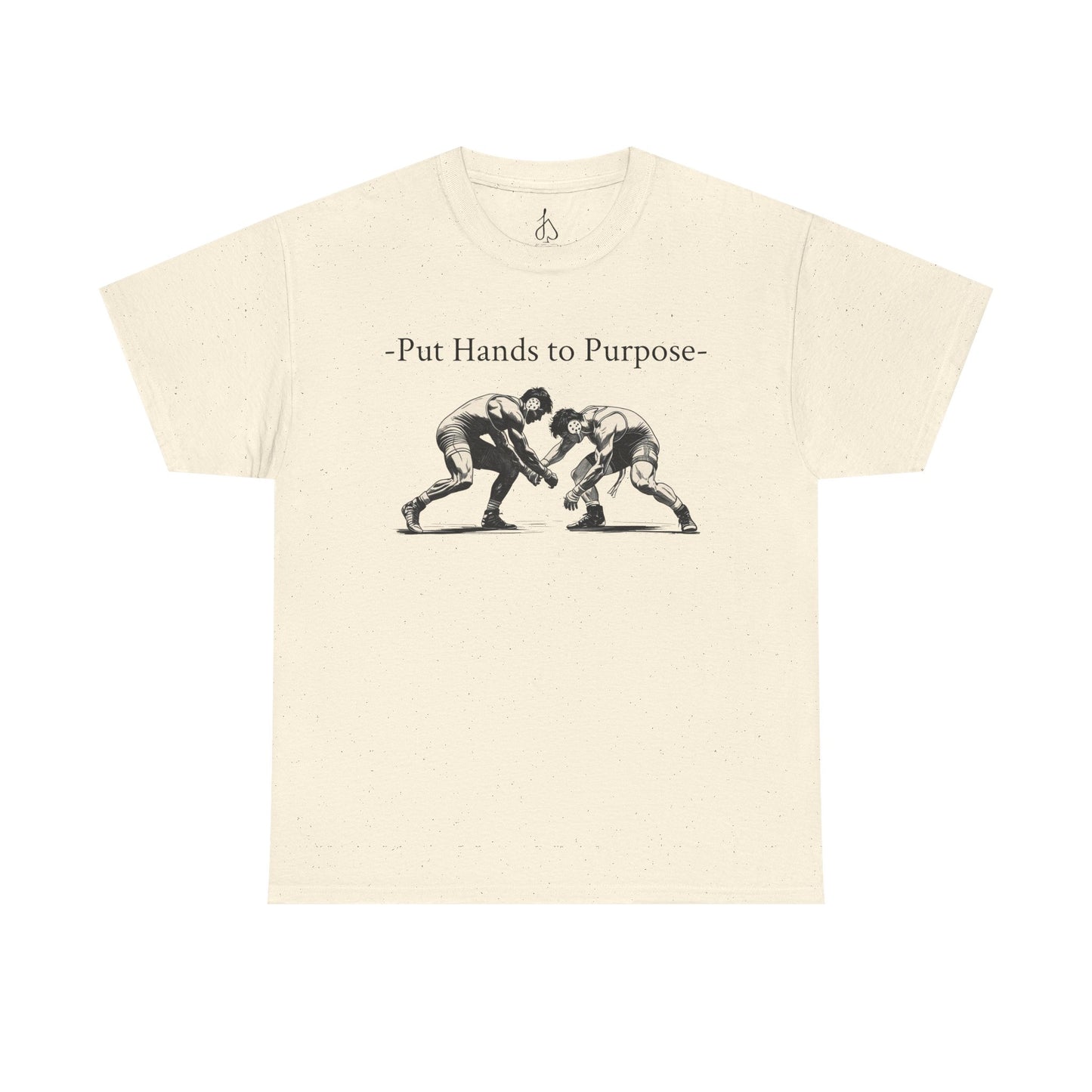 Wrestling Tee, "Put Hands to Purpose" Unisex Shirt for Wrestlers, , Graphic Tee