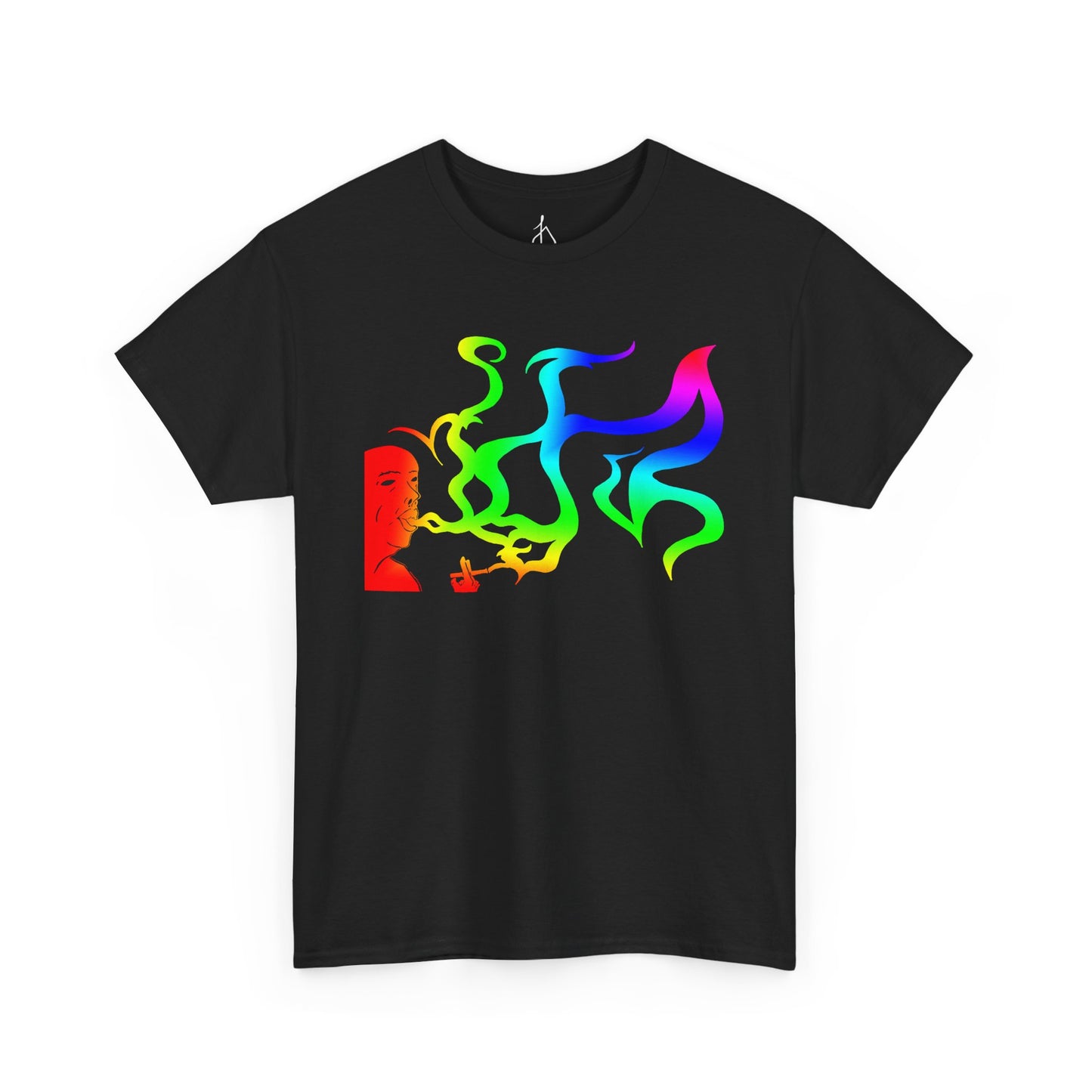 Calm Smoking Man Tee - Unisex Cotton