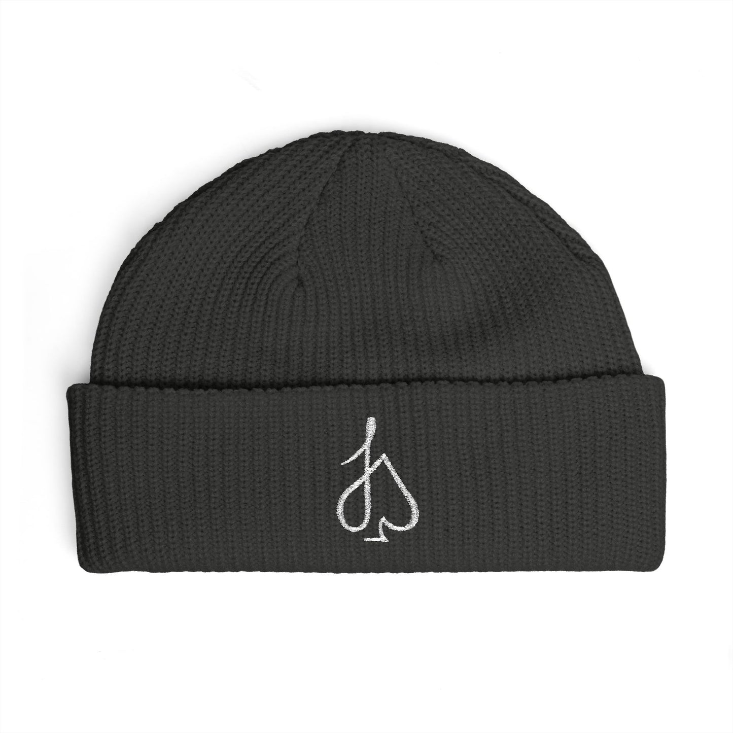 Jack Spade cuff beanie | embroidered logo knit hat