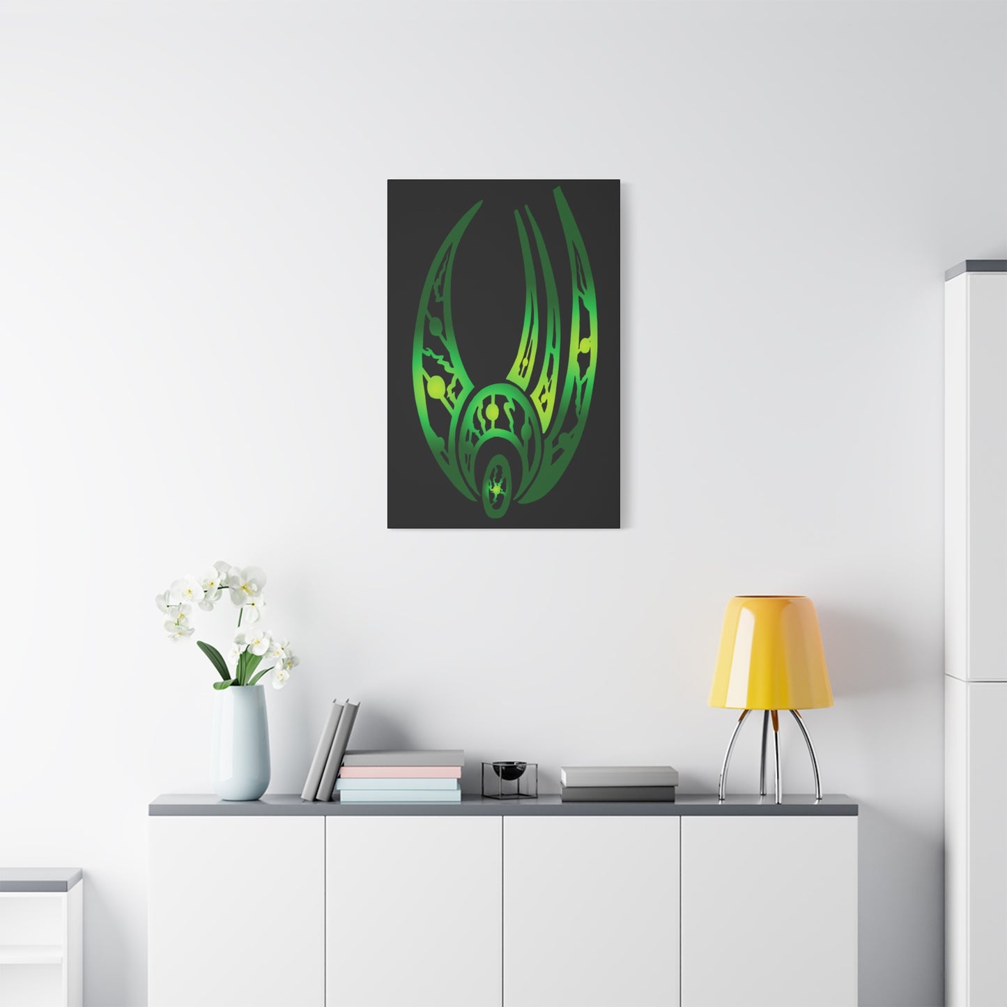 Custom Borg Logo Canvas Print Fan Art