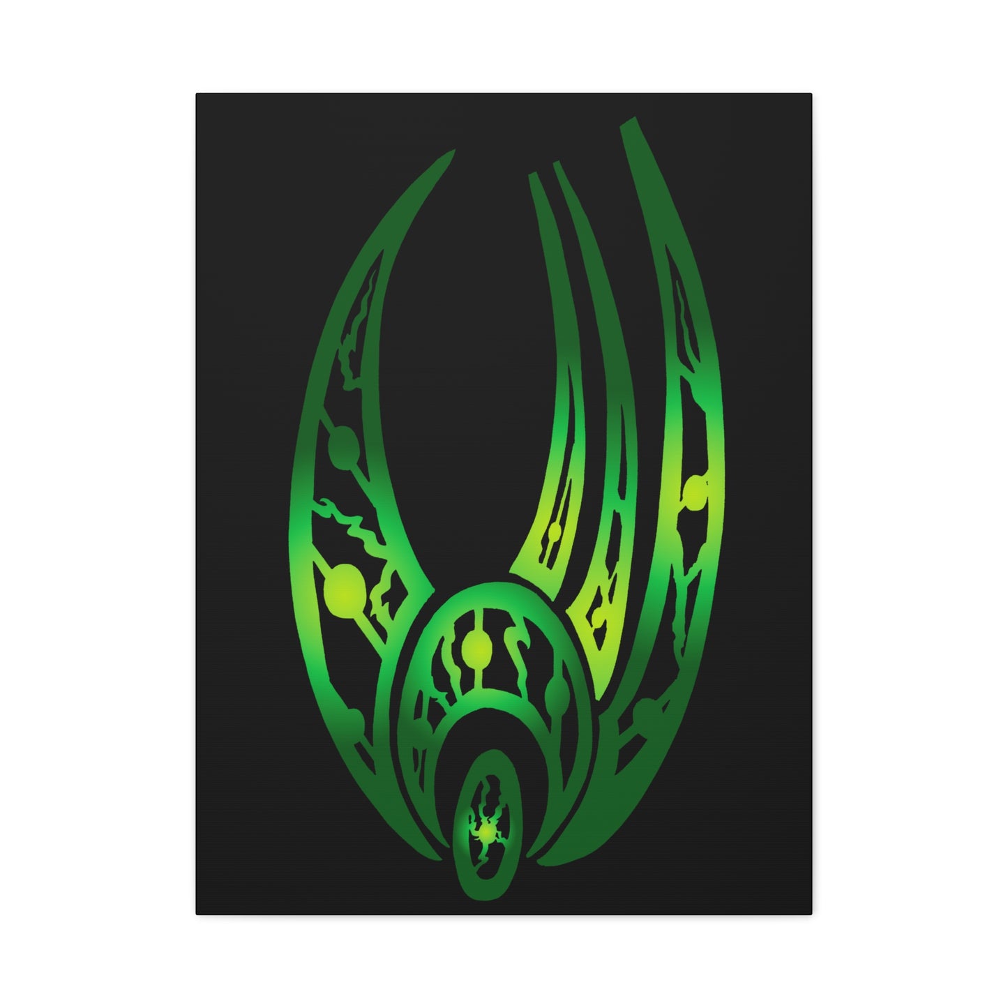 Custom Borg Logo Canvas Print Fan Art