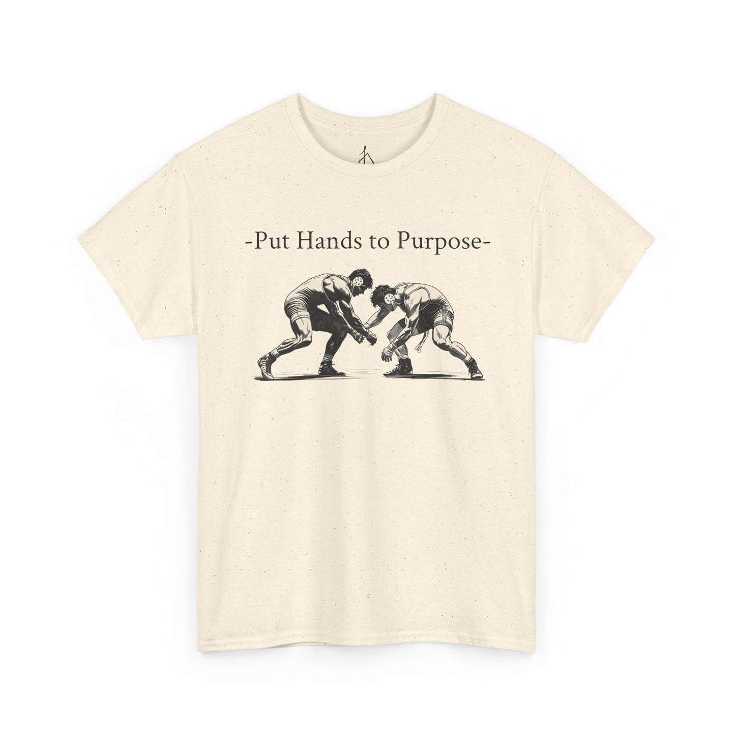Wrestling Tee, "Put Hands to Purpose" Unisex Shirt for Wrestlers, , Graphic Tee