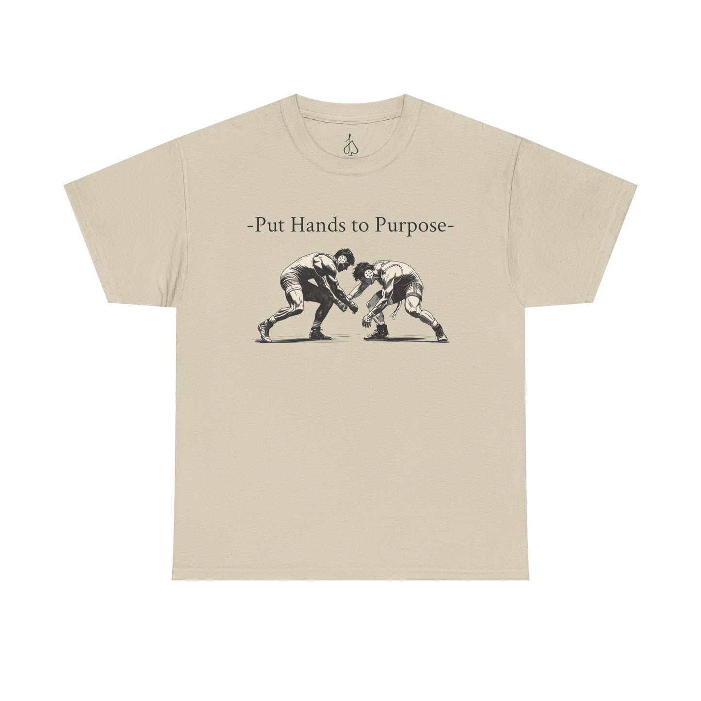Wrestling Tee, "Put Hands to Purpose" Unisex Shirt for Wrestlers, , Graphic Tee