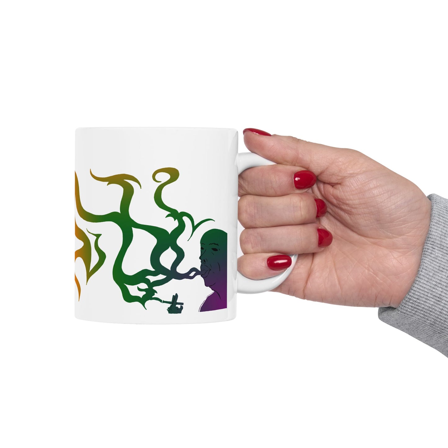 Smoker Dreamer Ceramic Mug, (11oz, 15oz)