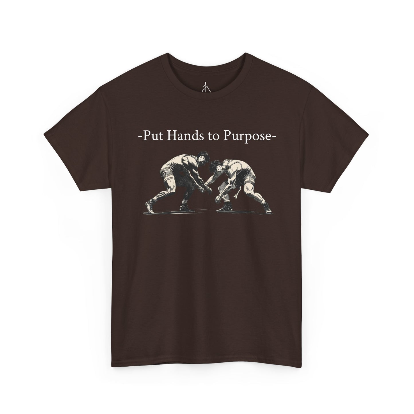 Wrestling Tee, "Put Hands to Purpose" Unisex Shirt for Wrestlers, , Graphic Tee