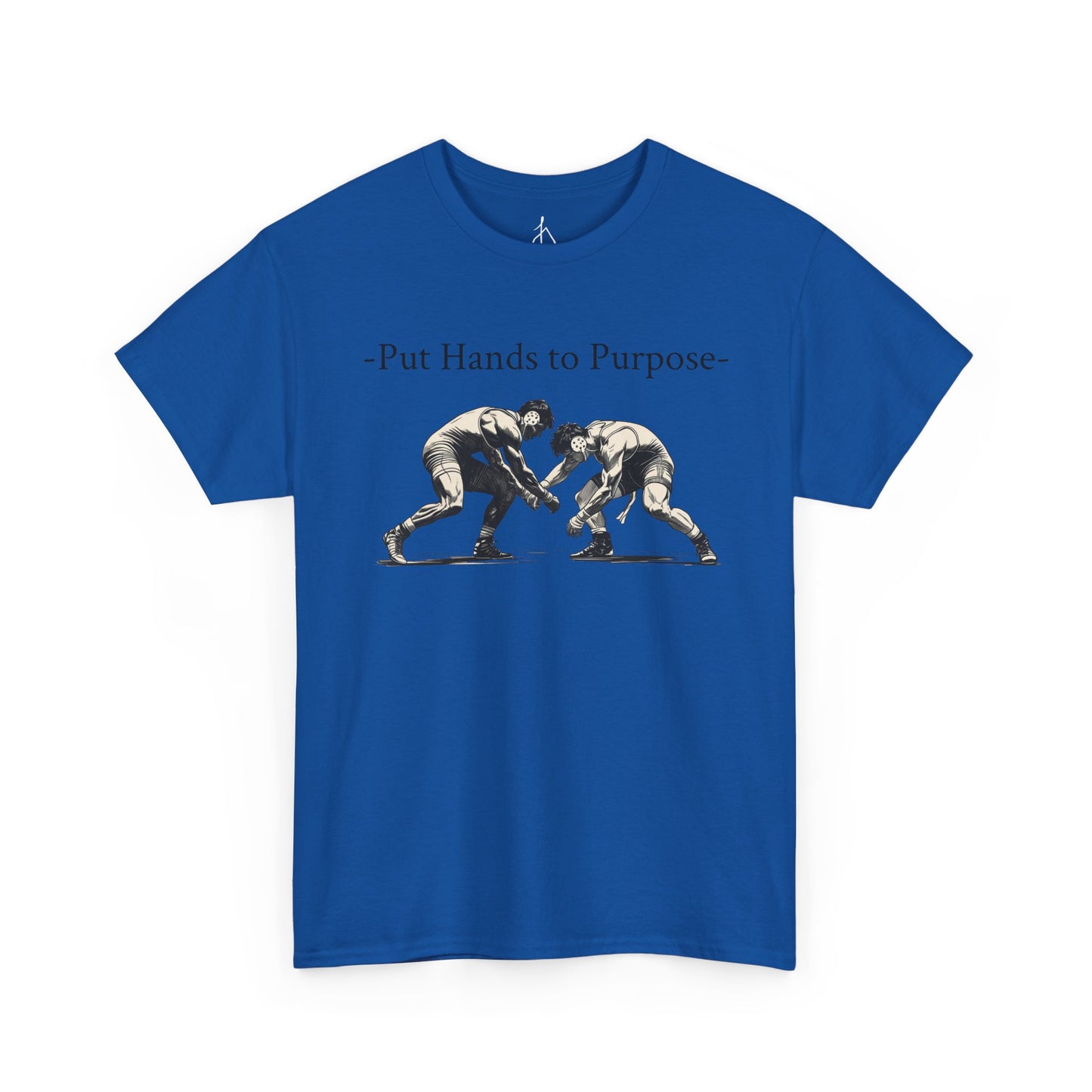 Wrestling Tee, "Put Hands to Purpose" Unisex Shirt for Wrestlers, , Graphic Tee