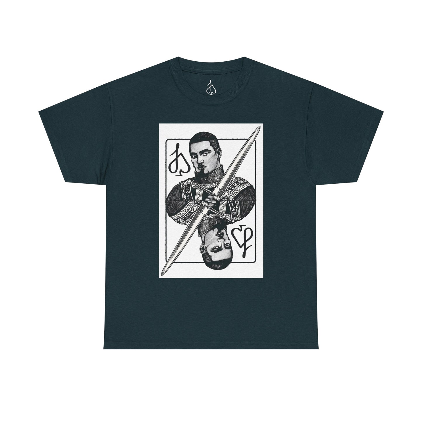 Jack of Spades Playing card, Graphic T-Shirt Alternate