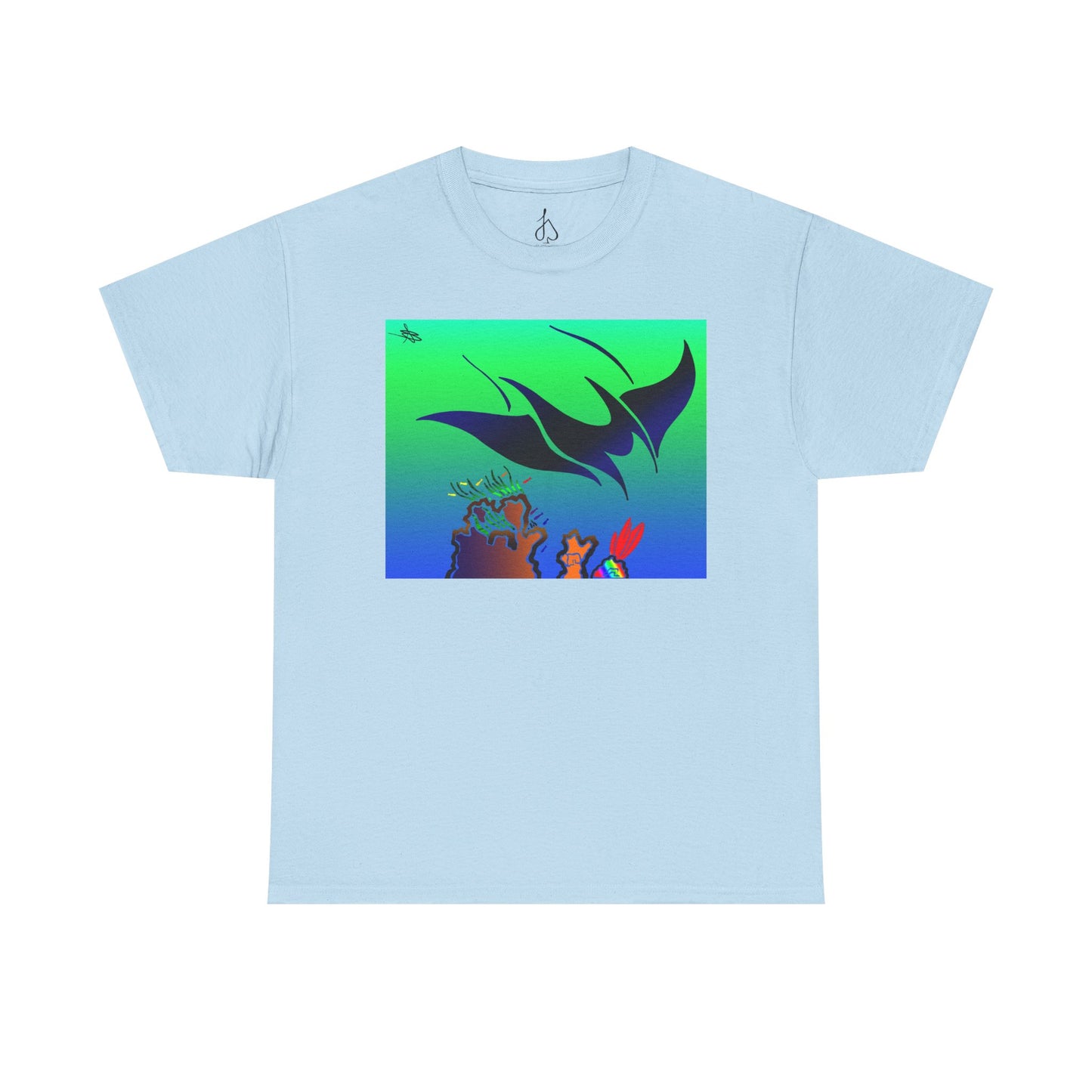 Manta Ray Art Tee