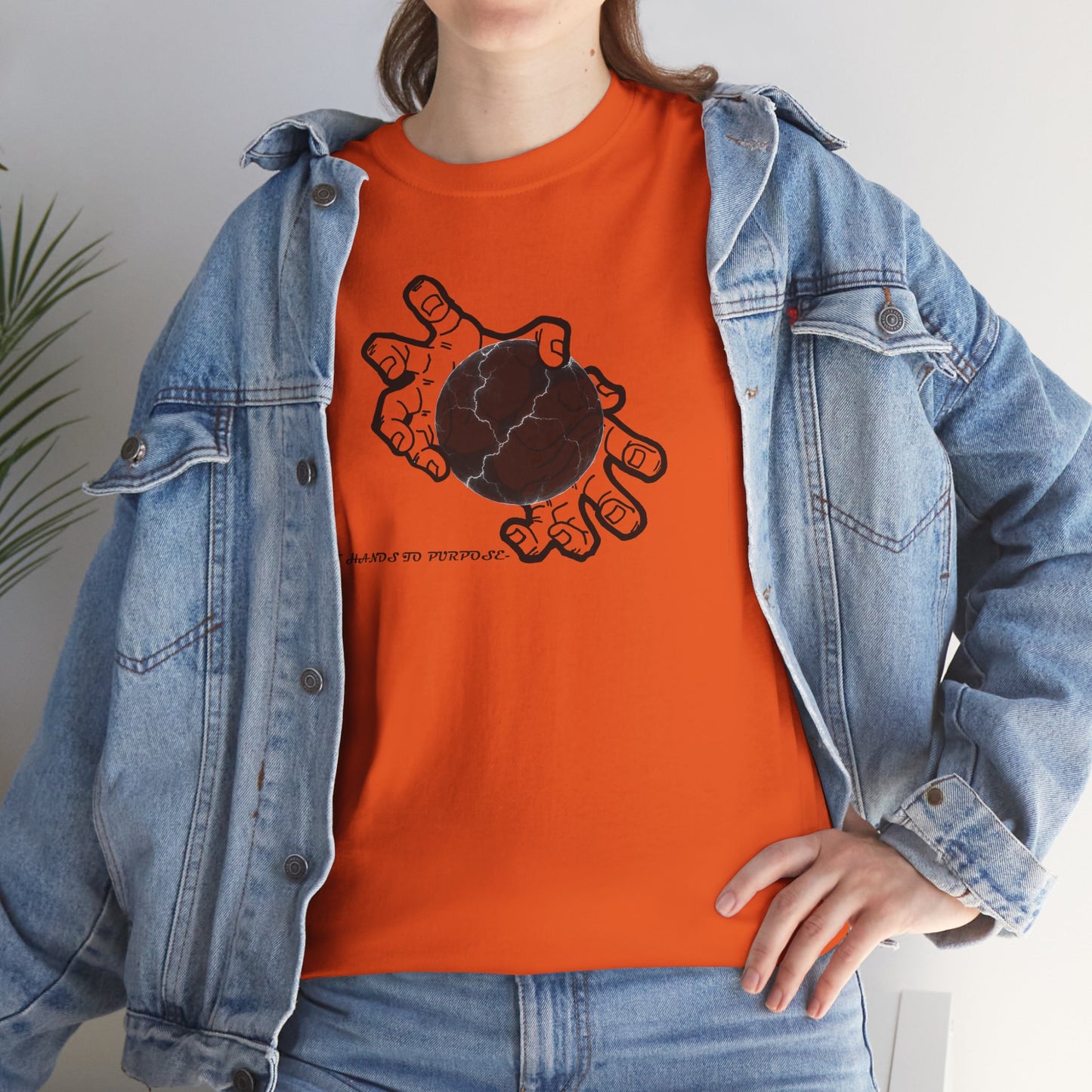 Energy Hands Tee "Put Hands to Purpose"