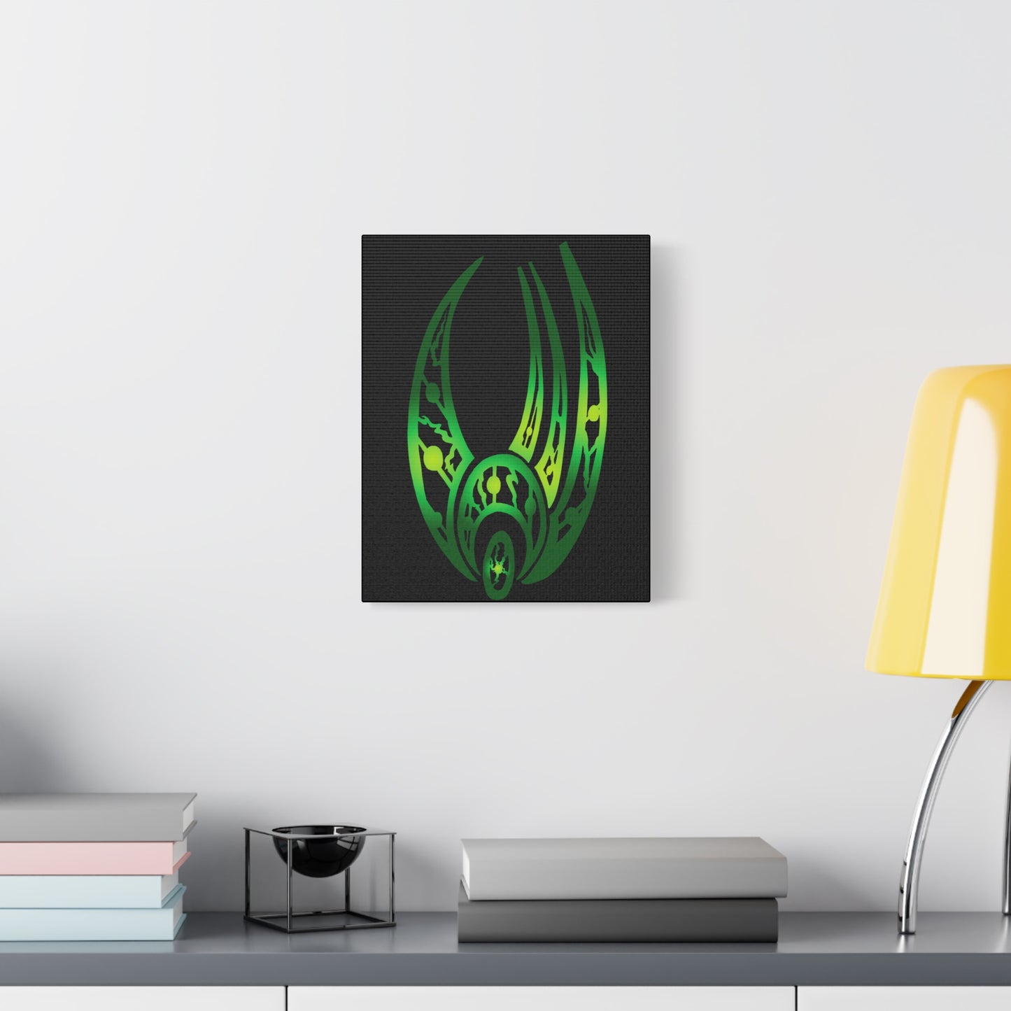 Custom Borg Logo Canvas Print Fan Art