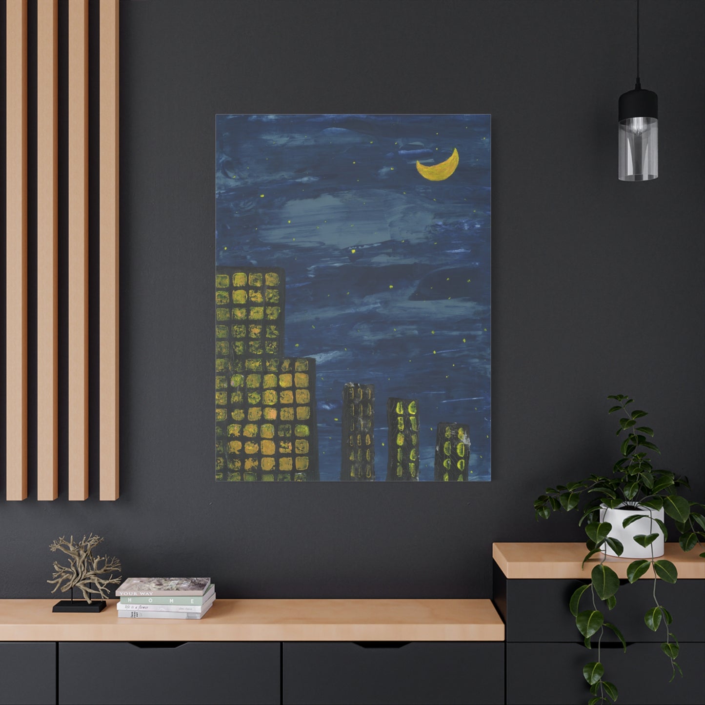 City Canvas Painting