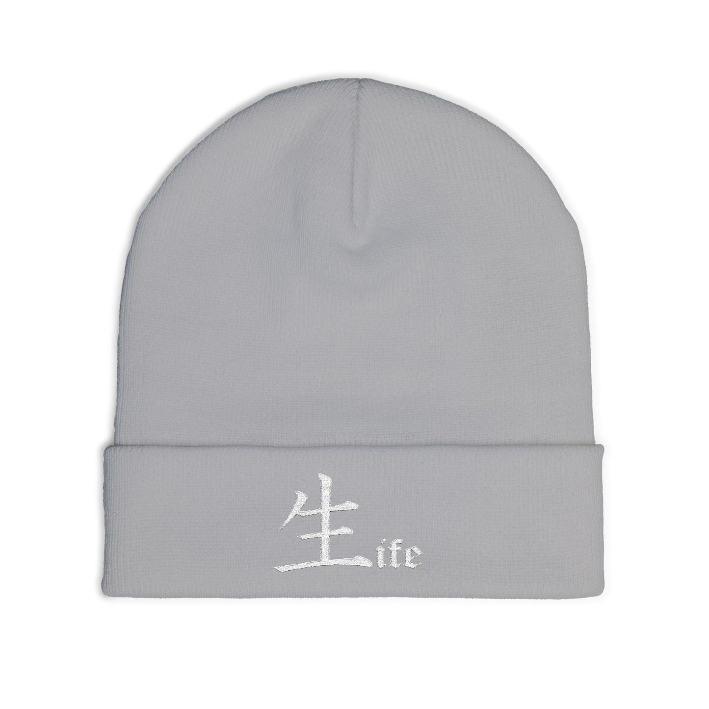 Life by Jack Spade embroidered Knit Beanie, Cuffed Winter Hat