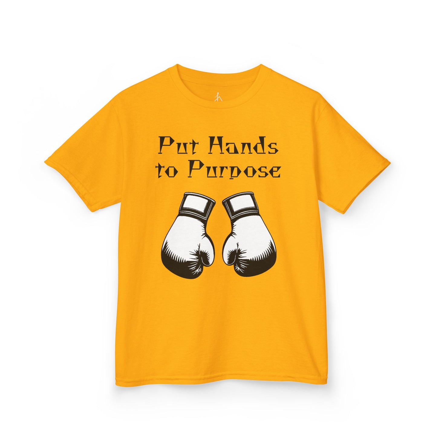 Kids Boxing Tee, "Put Hands to Purpose"