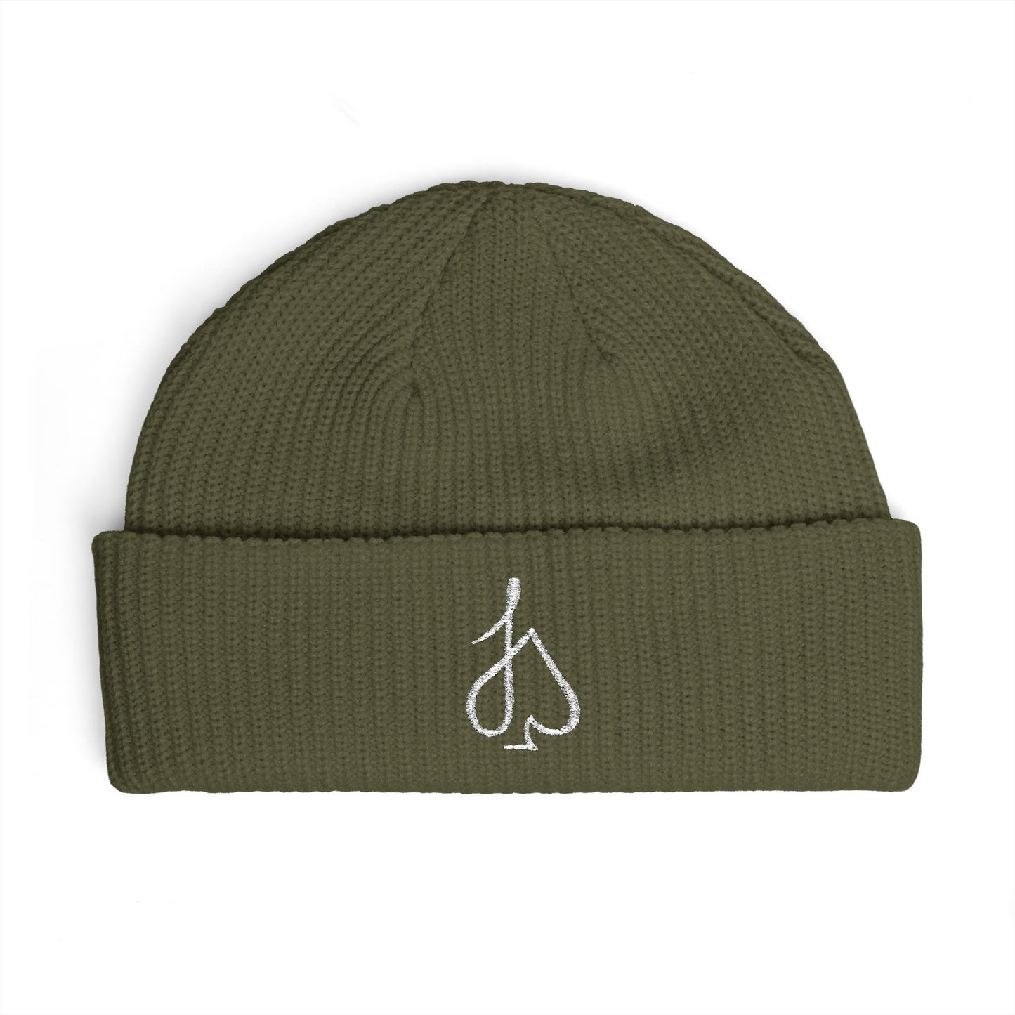 Jack Spade cuff beanie | embroidered logo knit hat