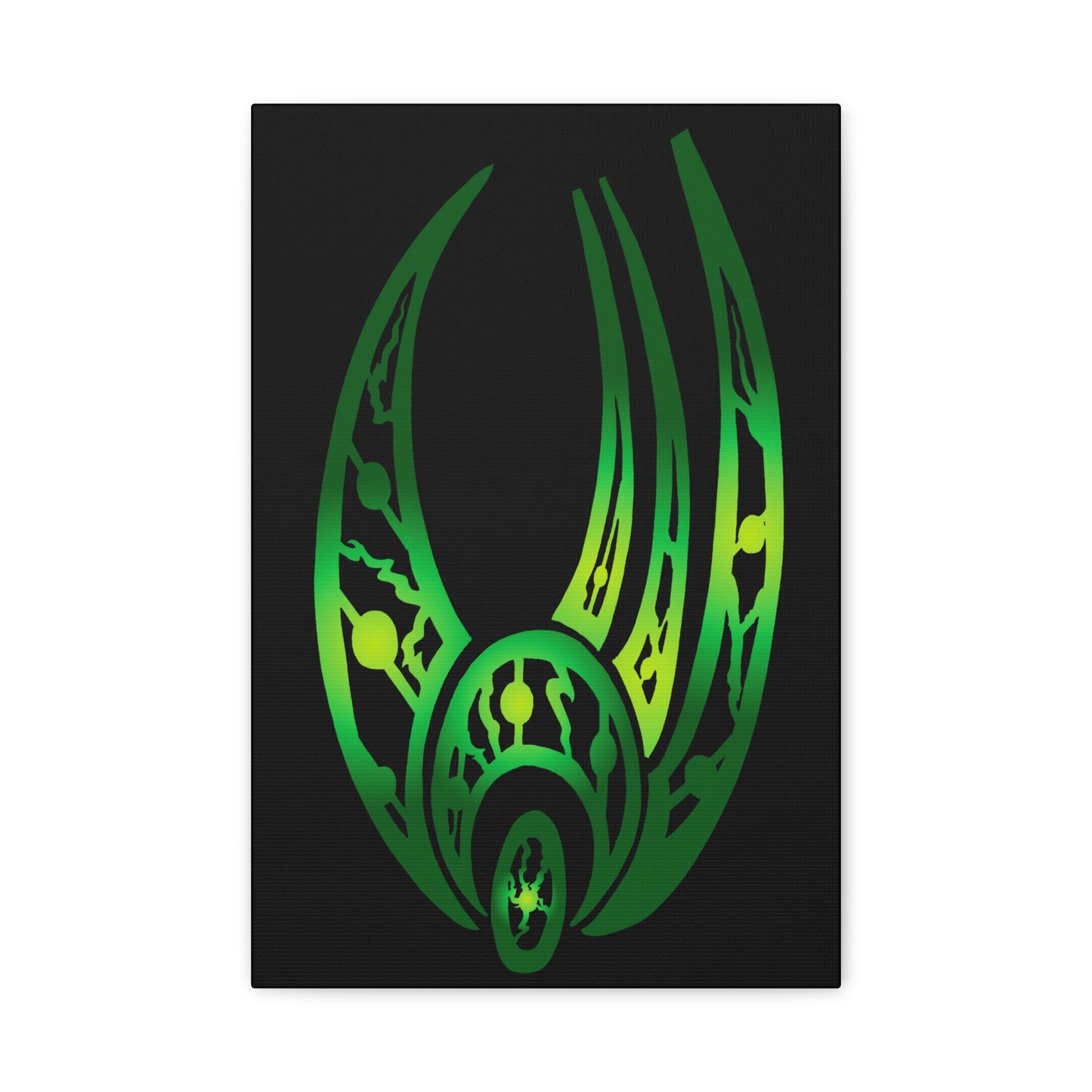 Custom Borg Logo Canvas Print Fan Art