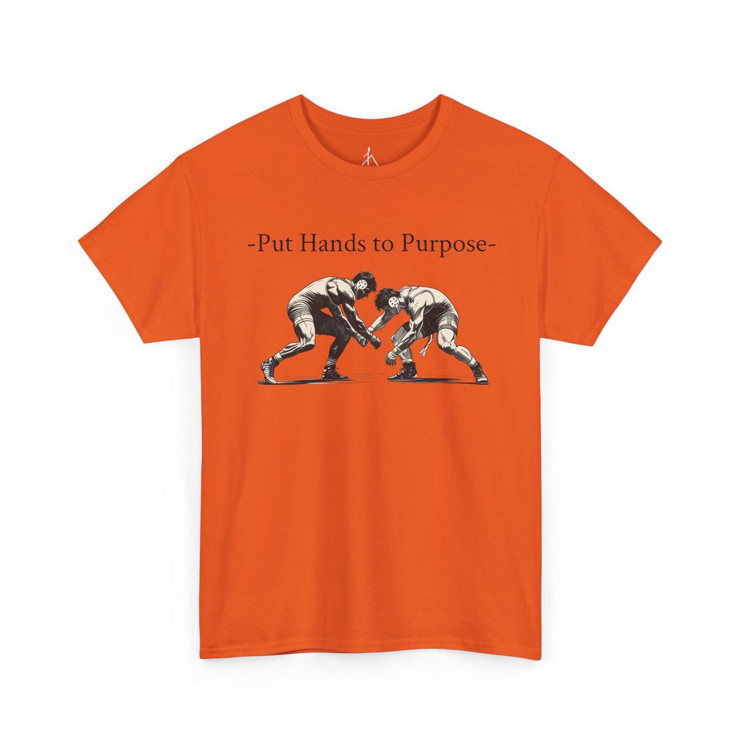 Wrestling Tee, "Put Hands to Purpose" Unisex Shirt for Wrestlers, , Graphic Tee