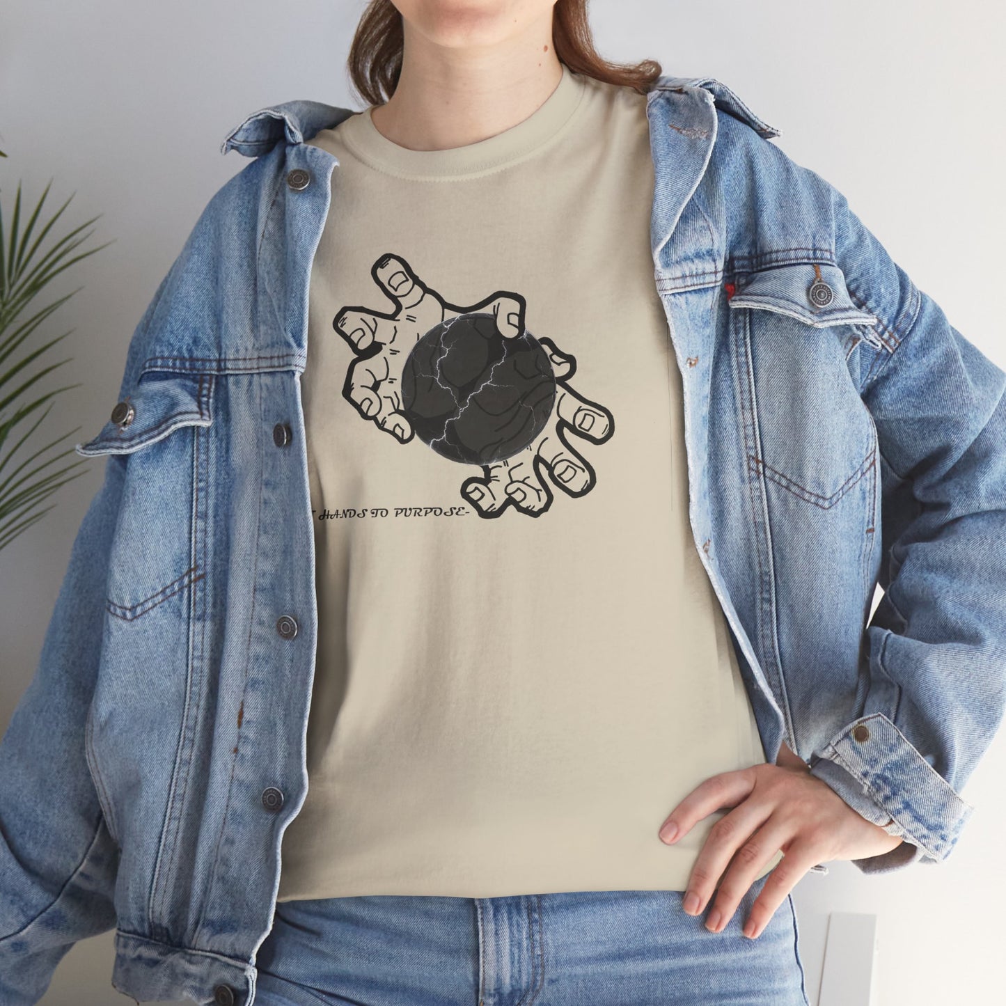 Energy Hands Tee "Put Hands to Purpose"