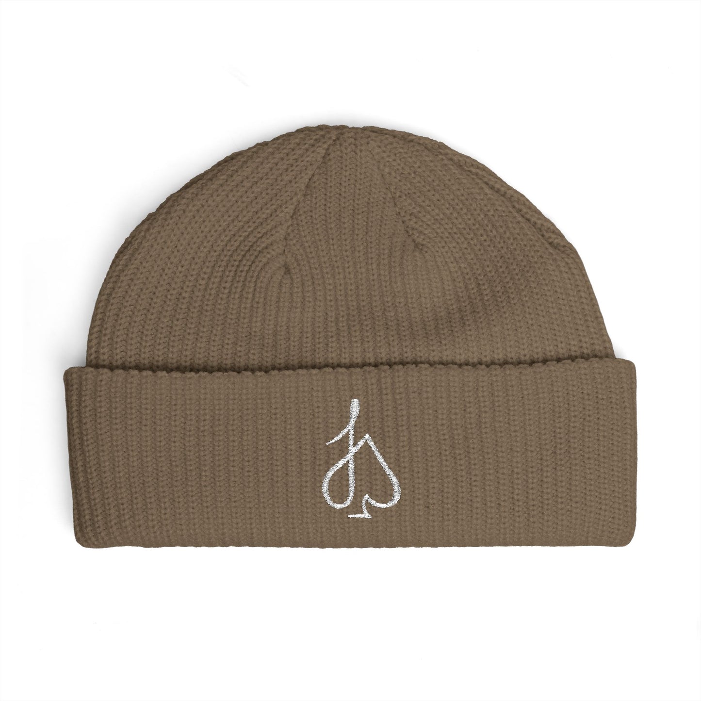 Jack Spade cuff beanie | embroidered logo knit hat