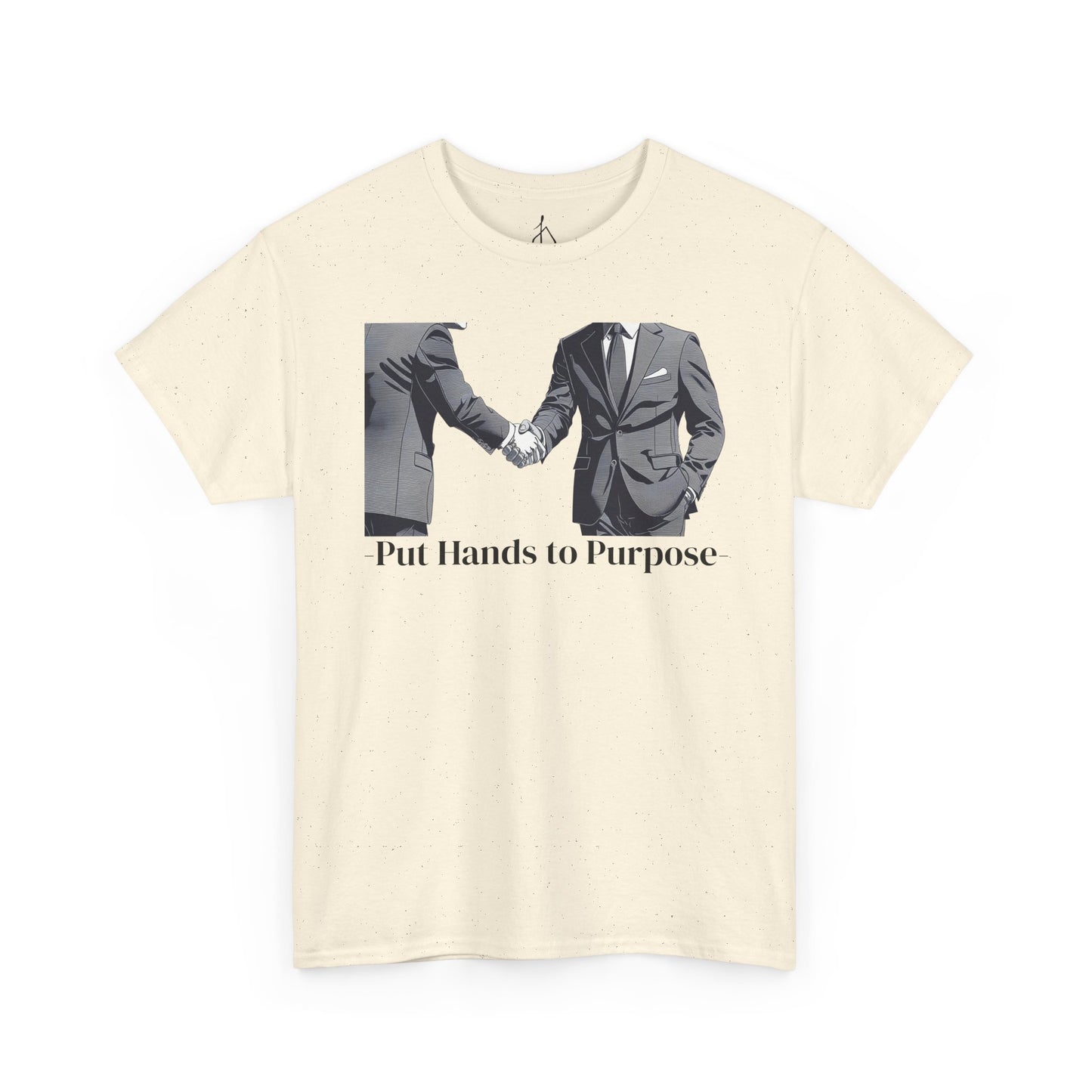 Business Men Shaking Hands Graphic T-Shirt "Put Hands to Purpose