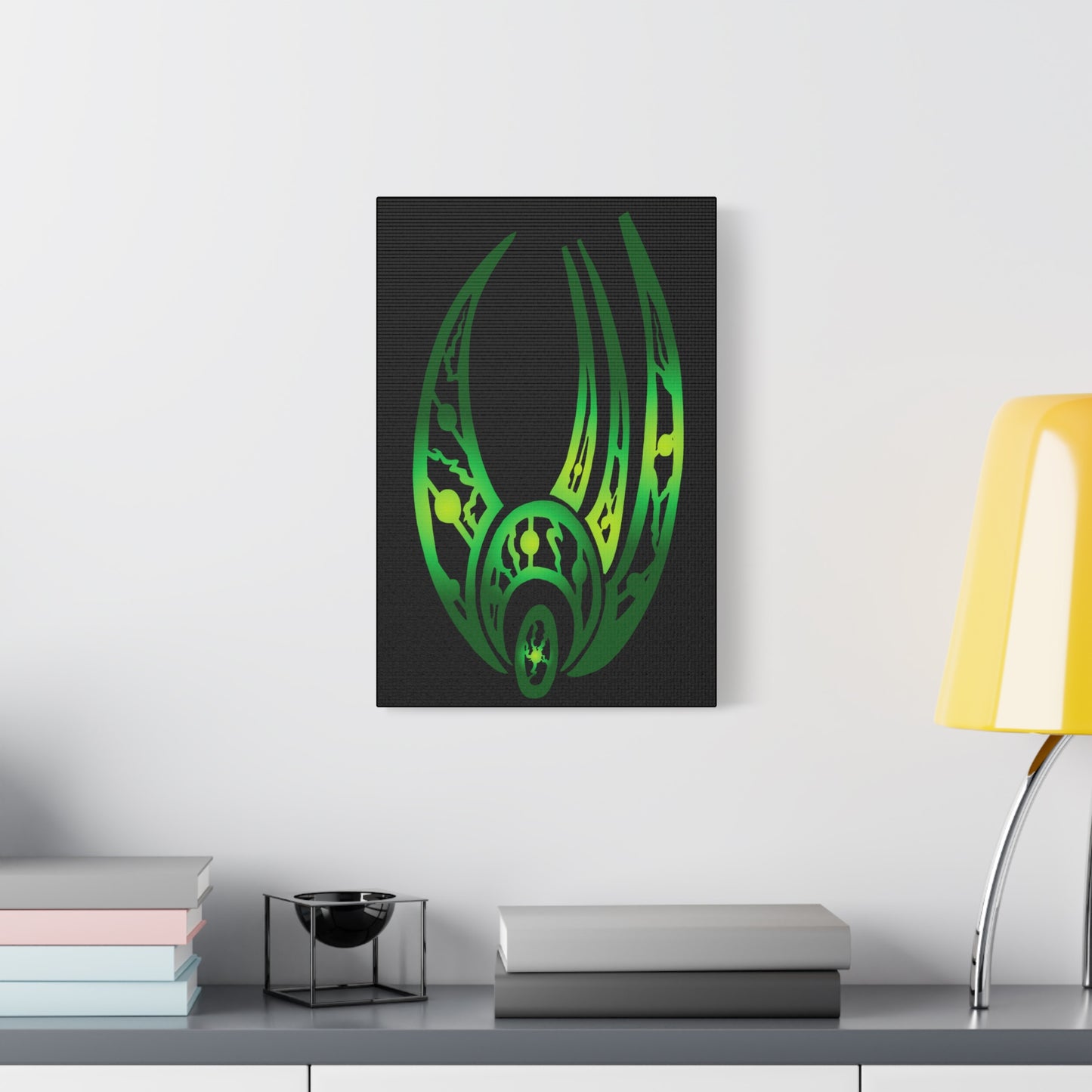 Custom Borg Logo Canvas Print Fan Art
