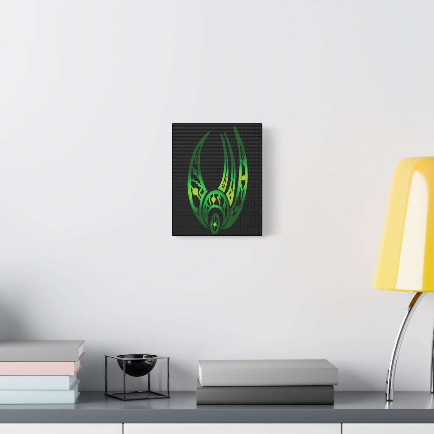 Custom Borg Logo Canvas Print Fan Art