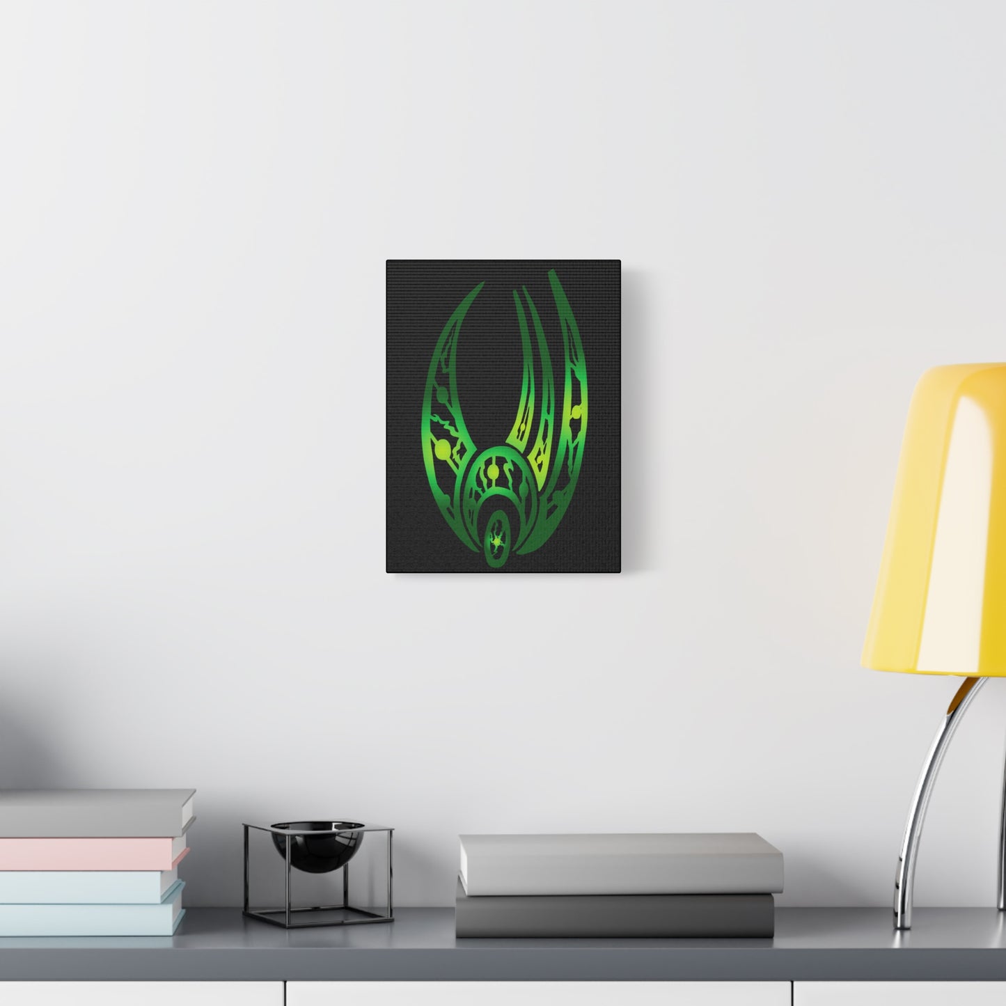 Custom Borg Logo Canvas Print Fan Art