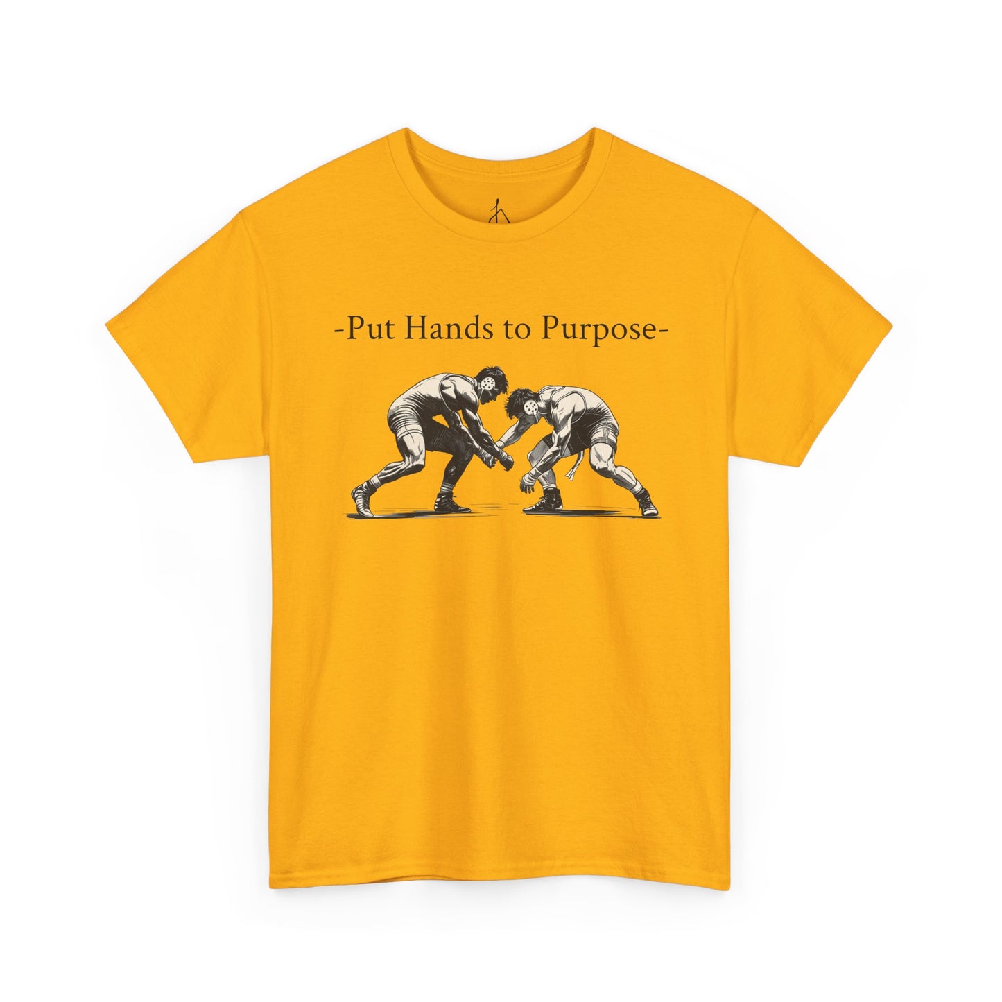 Wrestling Tee, "Put Hands to Purpose" Unisex Shirt for Wrestlers, , Graphic Tee