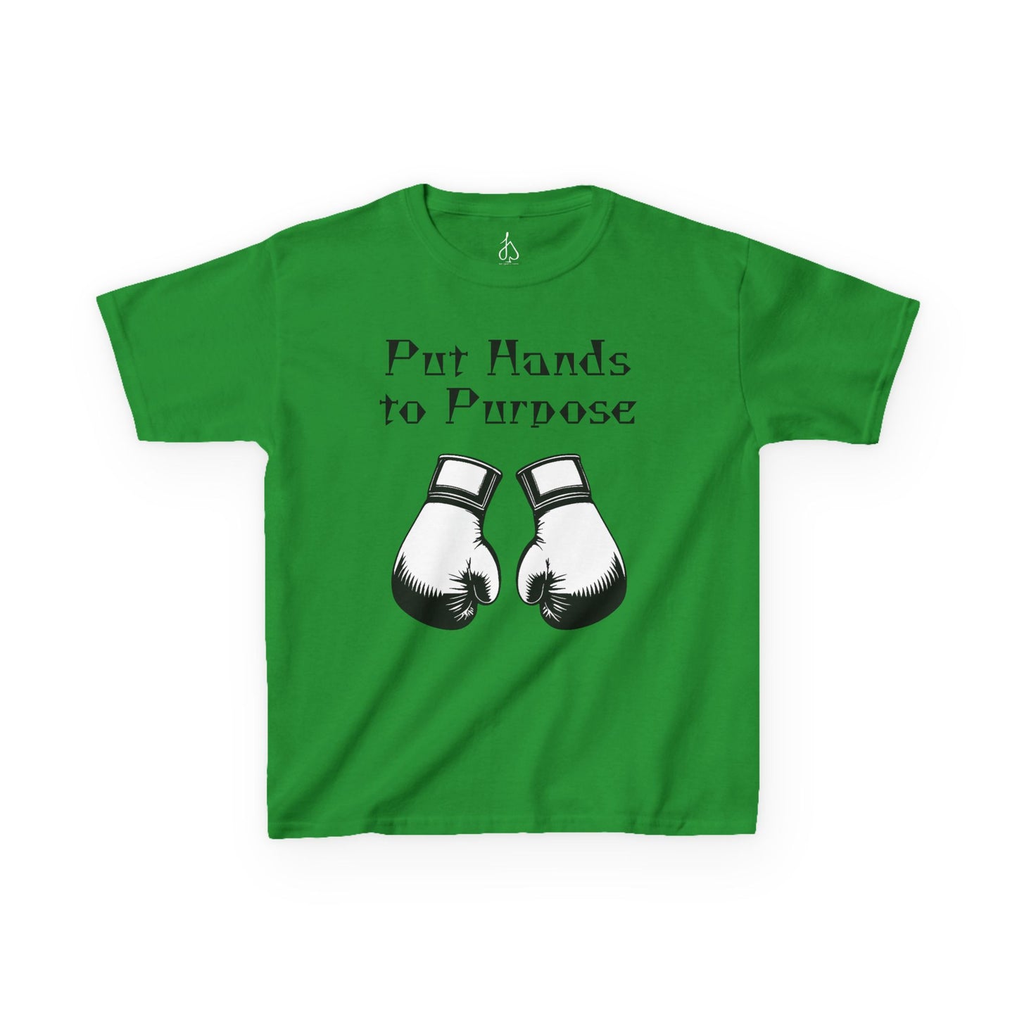 Kids Boxing Tee, "Put Hands to Purpose"