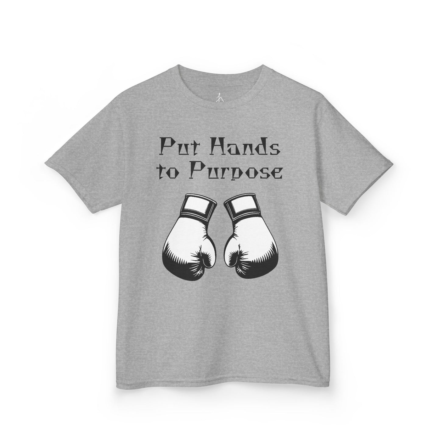 Kids Boxing Tee, "Put Hands to Purpose"