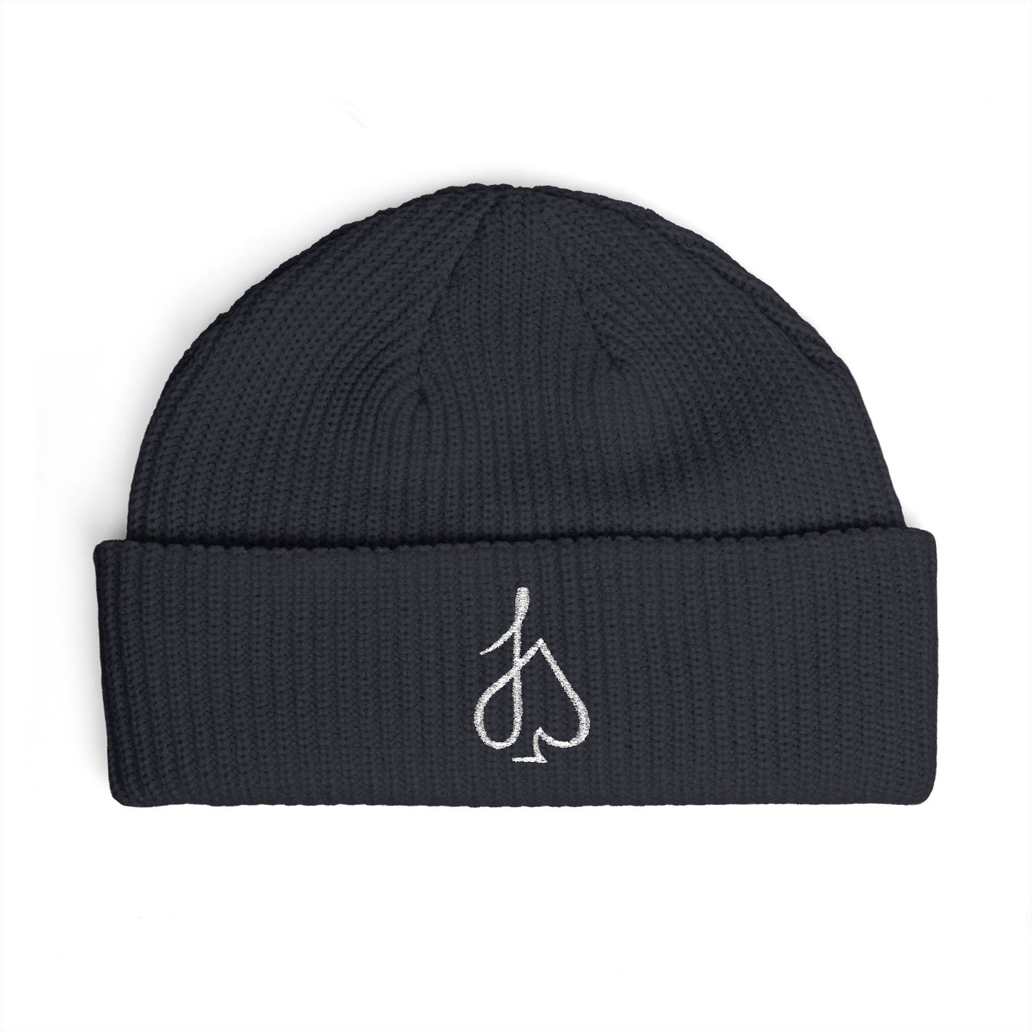 Jack Spade cuff beanie | embroidered logo knit hat