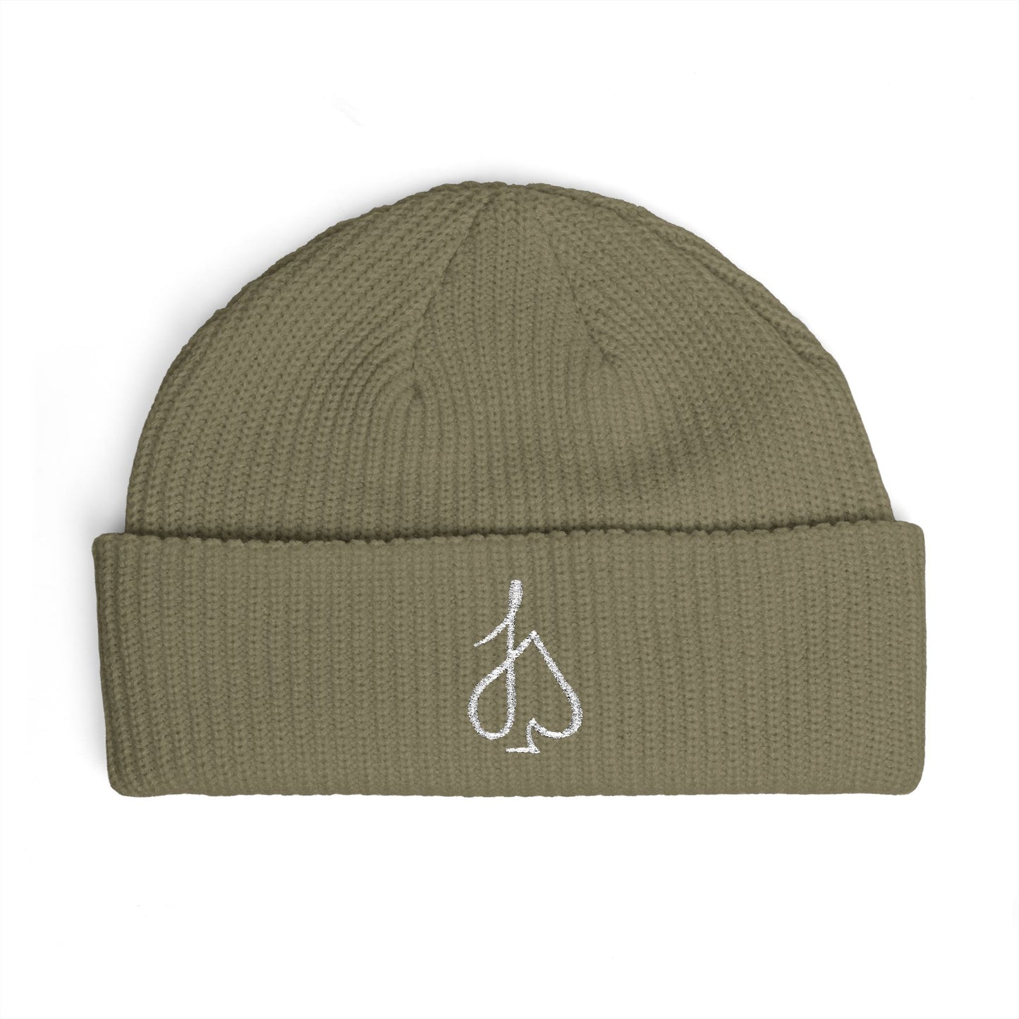 Jack Spade cuff beanie | embroidered logo knit hat