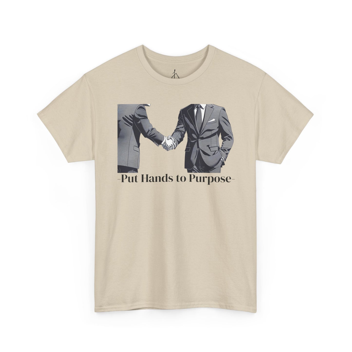 Business Men Shaking Hands Graphic T-Shirt "Put Hands to Purpose