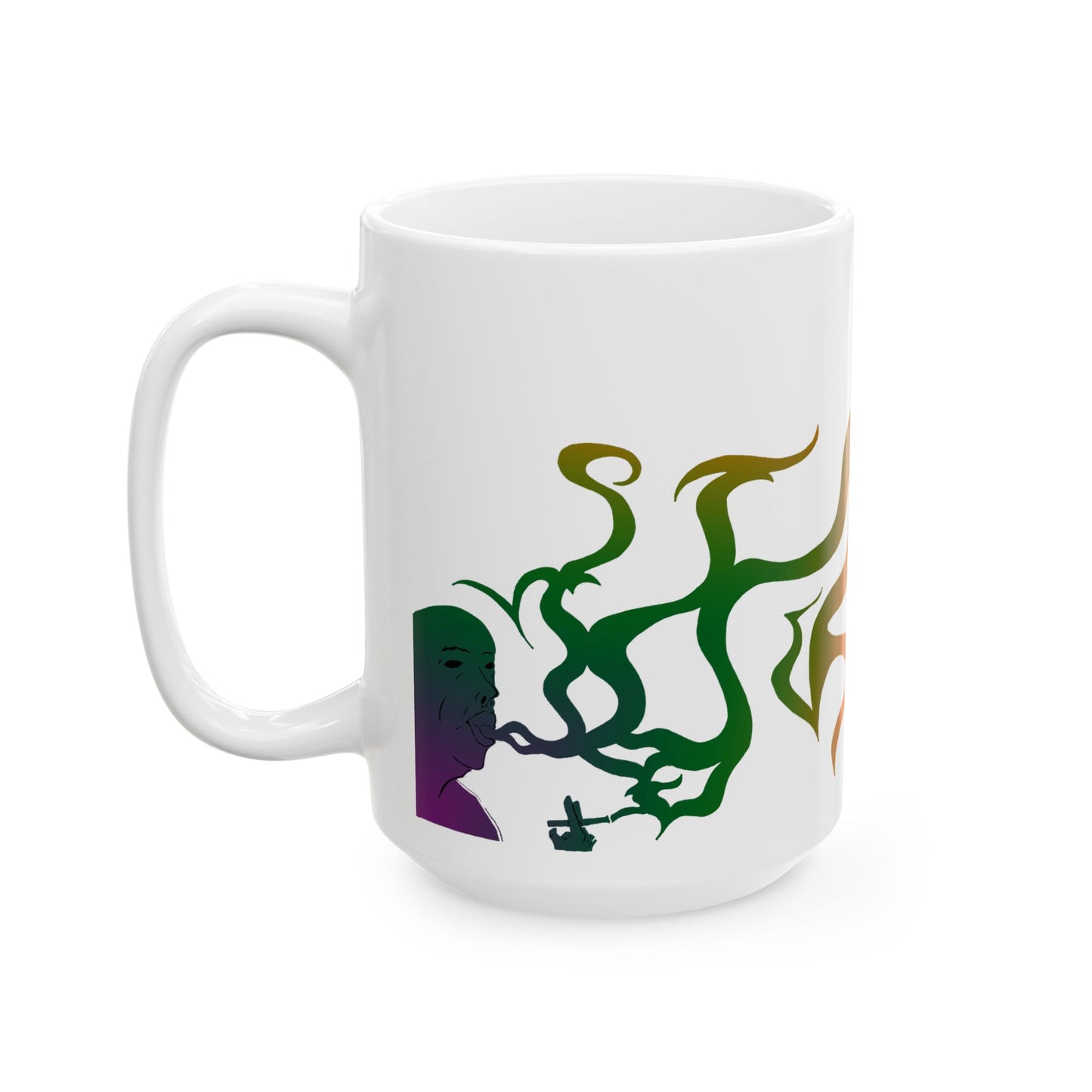 Smoker Dreamer Ceramic Mug, (11oz, 15oz)