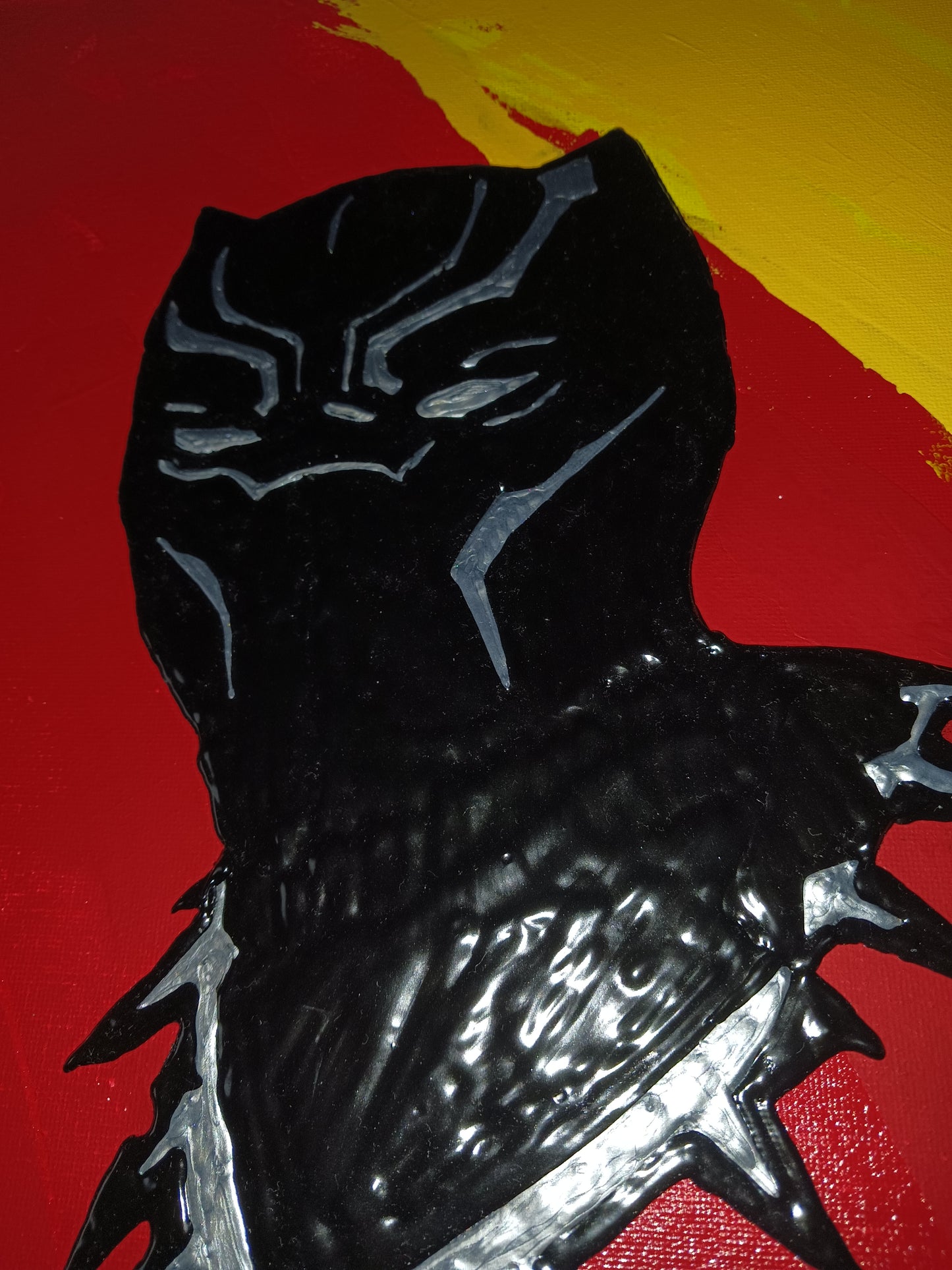 Black Panther Wakanda Forever Painting