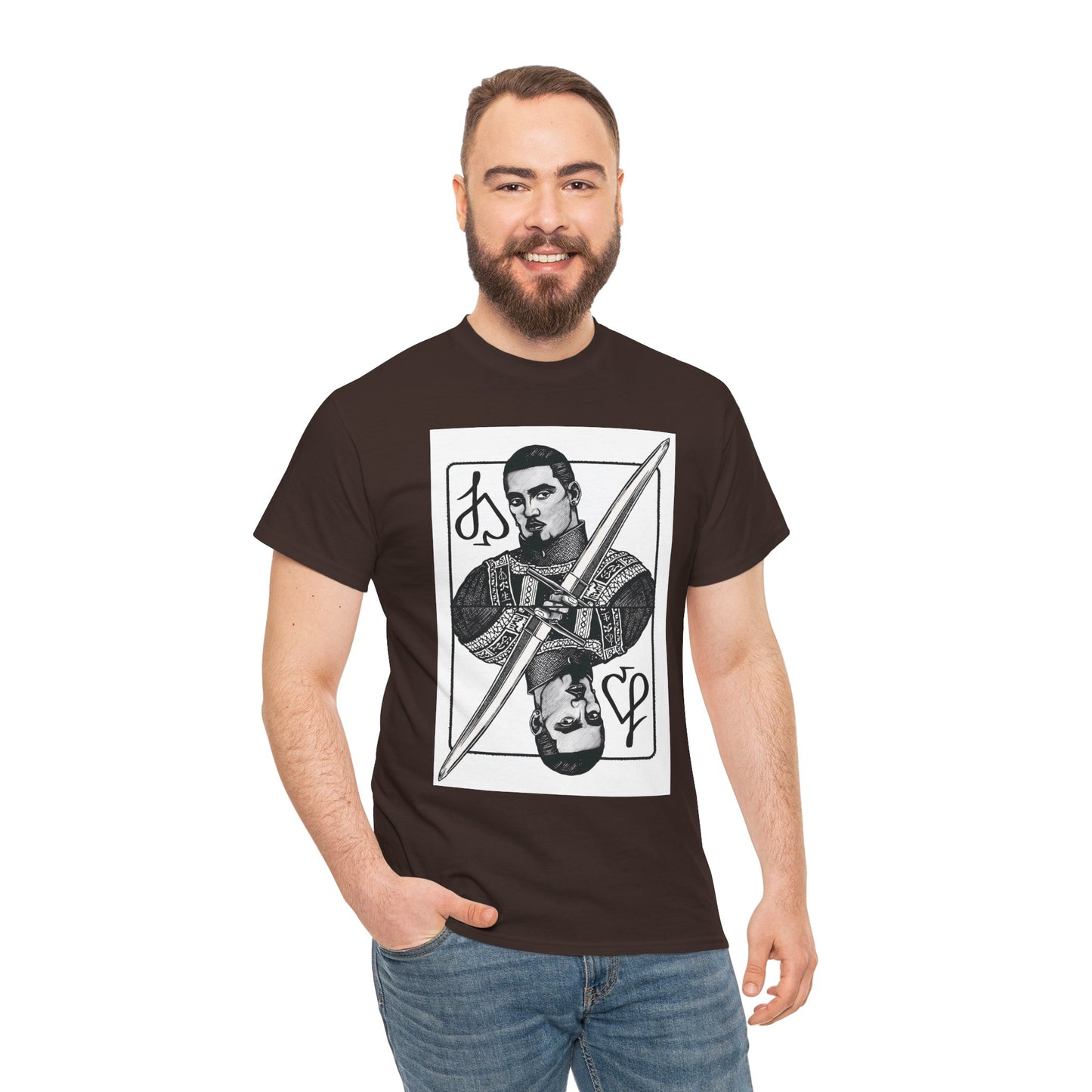 Jack of Spades Playing card, Graphic T-Shirt Alternate