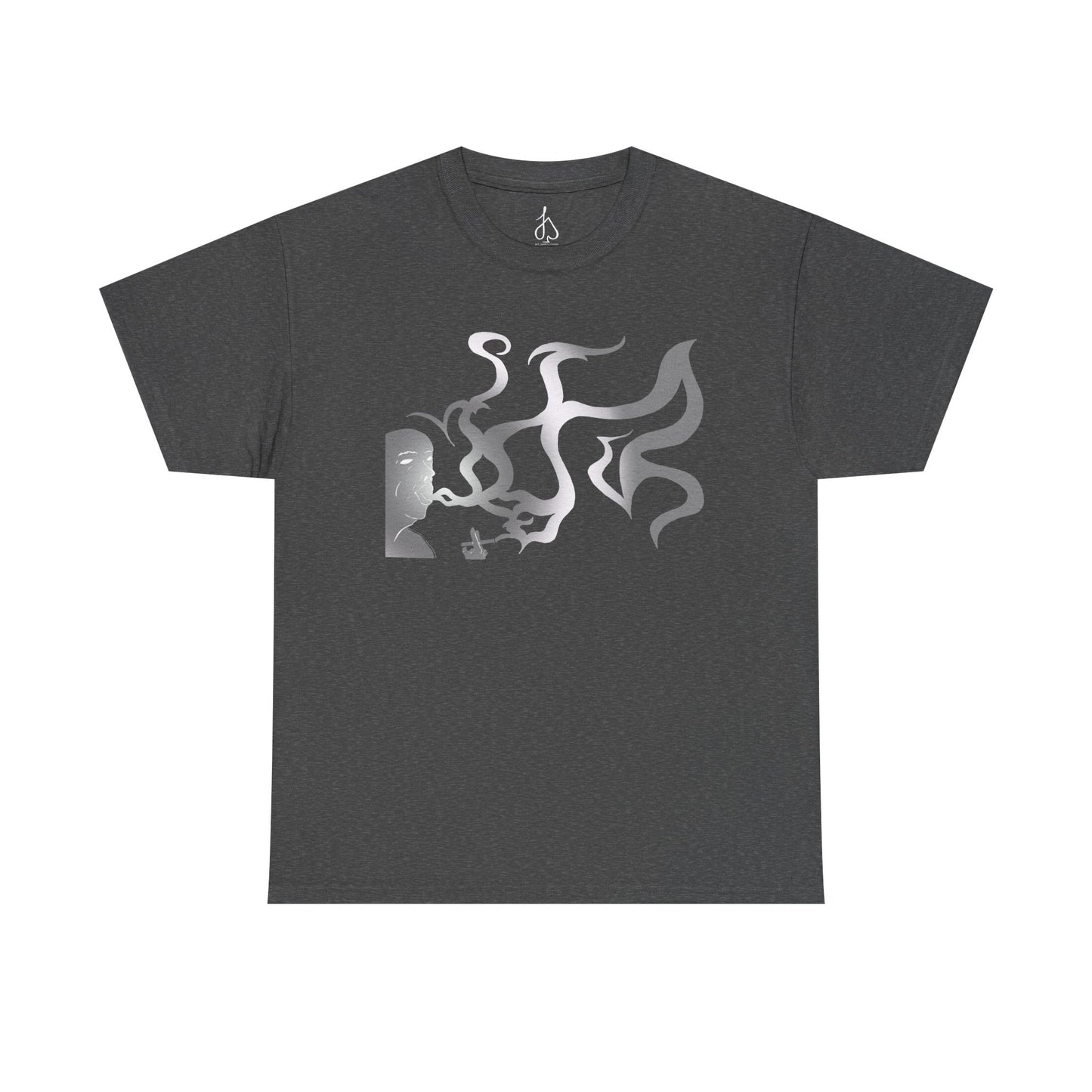 Calm Smoking Man Tee - Unisex Cotton