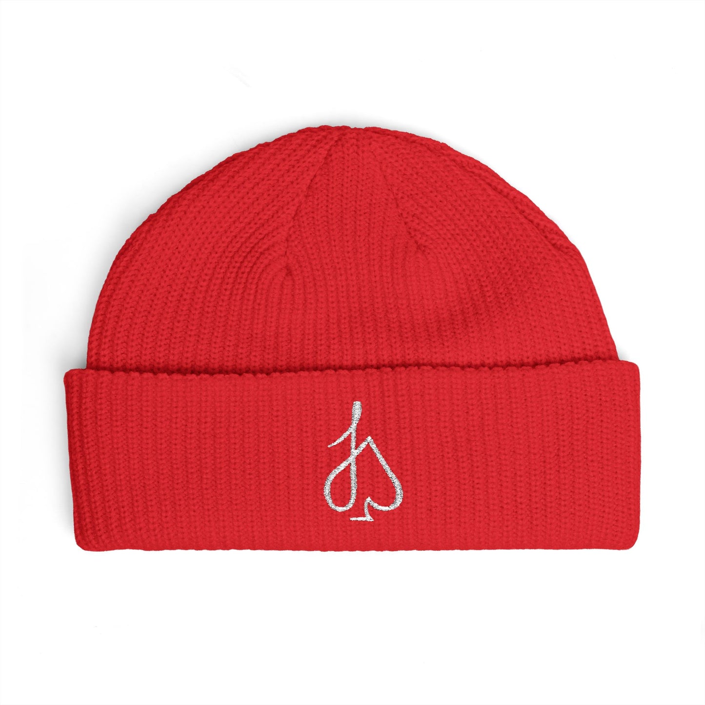 Jack Spade cuff beanie | embroidered logo knit hat