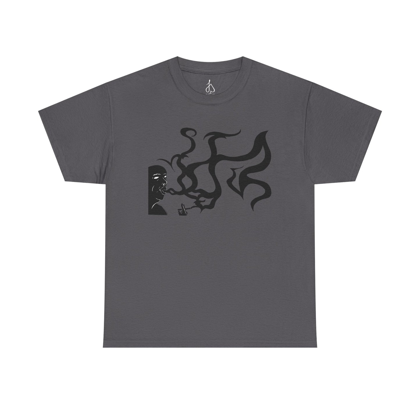 Calm Smoking Man Tee - Unisex Cotton