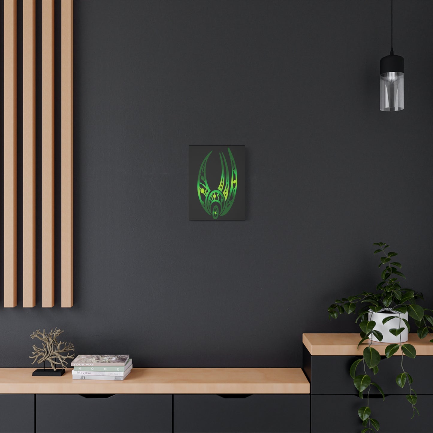 Custom Borg Logo Canvas Print Fan Art
