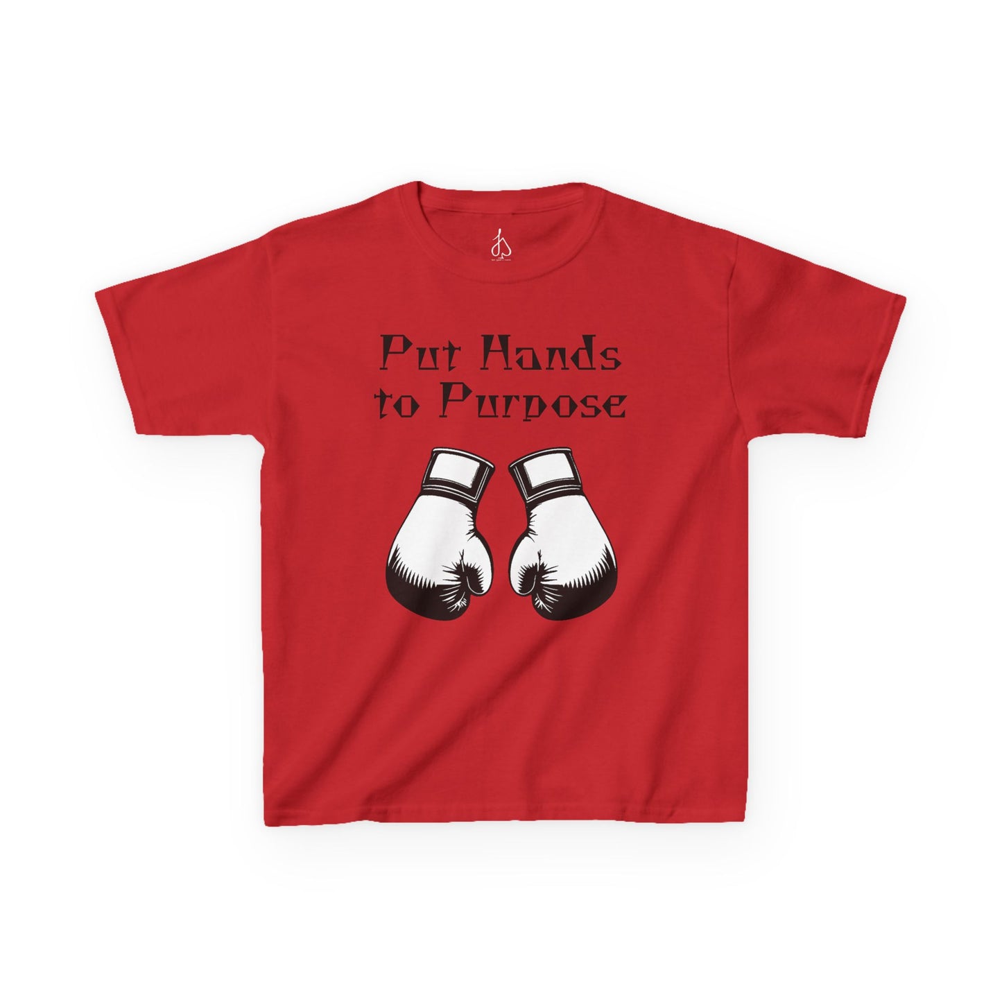 Kids Boxing Tee, "Put Hands to Purpose"