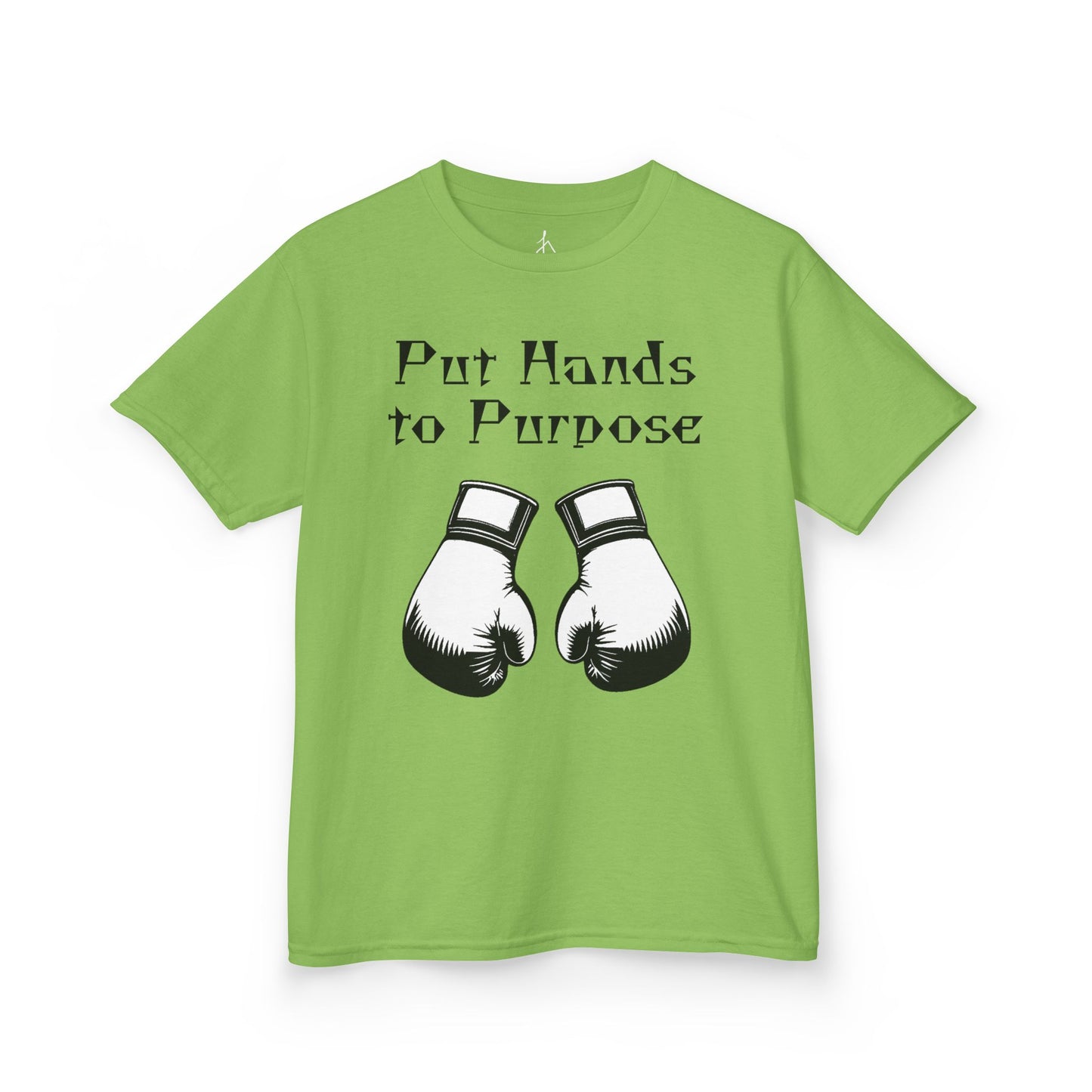 Kids Boxing Tee, "Put Hands to Purpose"