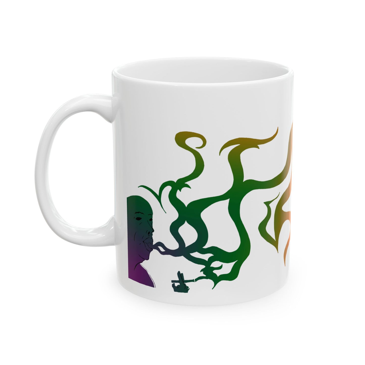 Smoker Dreamer Ceramic Mug, (11oz, 15oz)