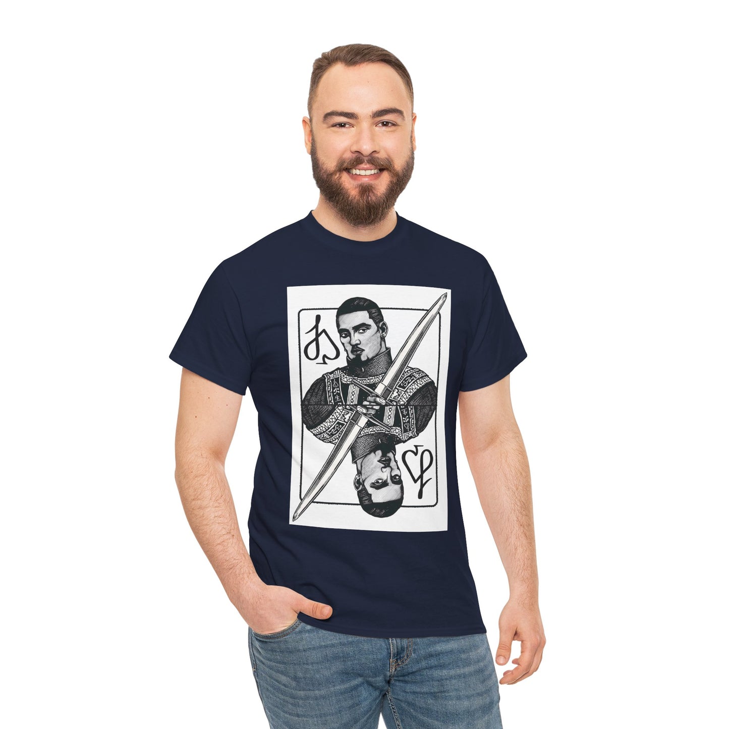 Jack of Spades Playing card, Graphic T-Shirt Alternate