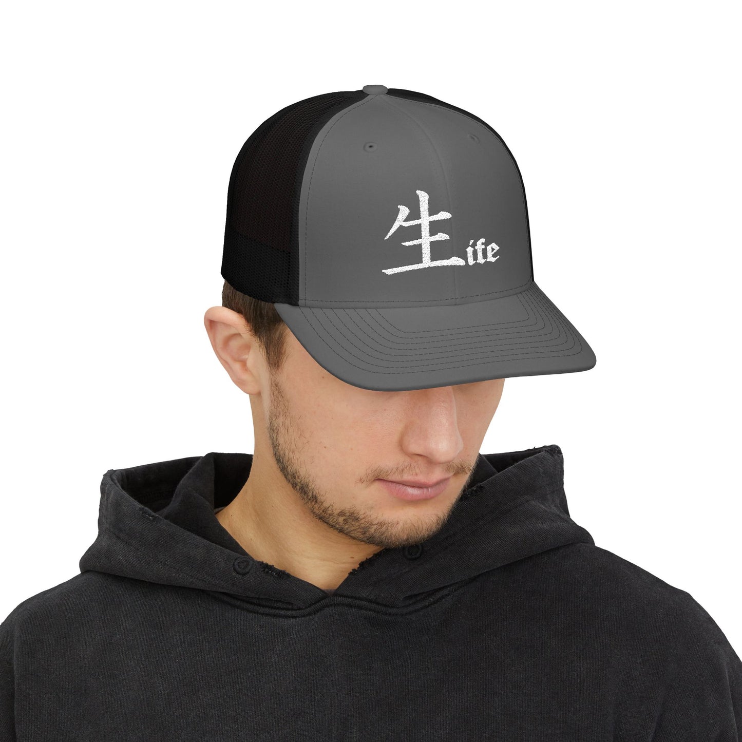 Life by Jack Spade Snapback Cap | Trucker Hat, Mesh Back